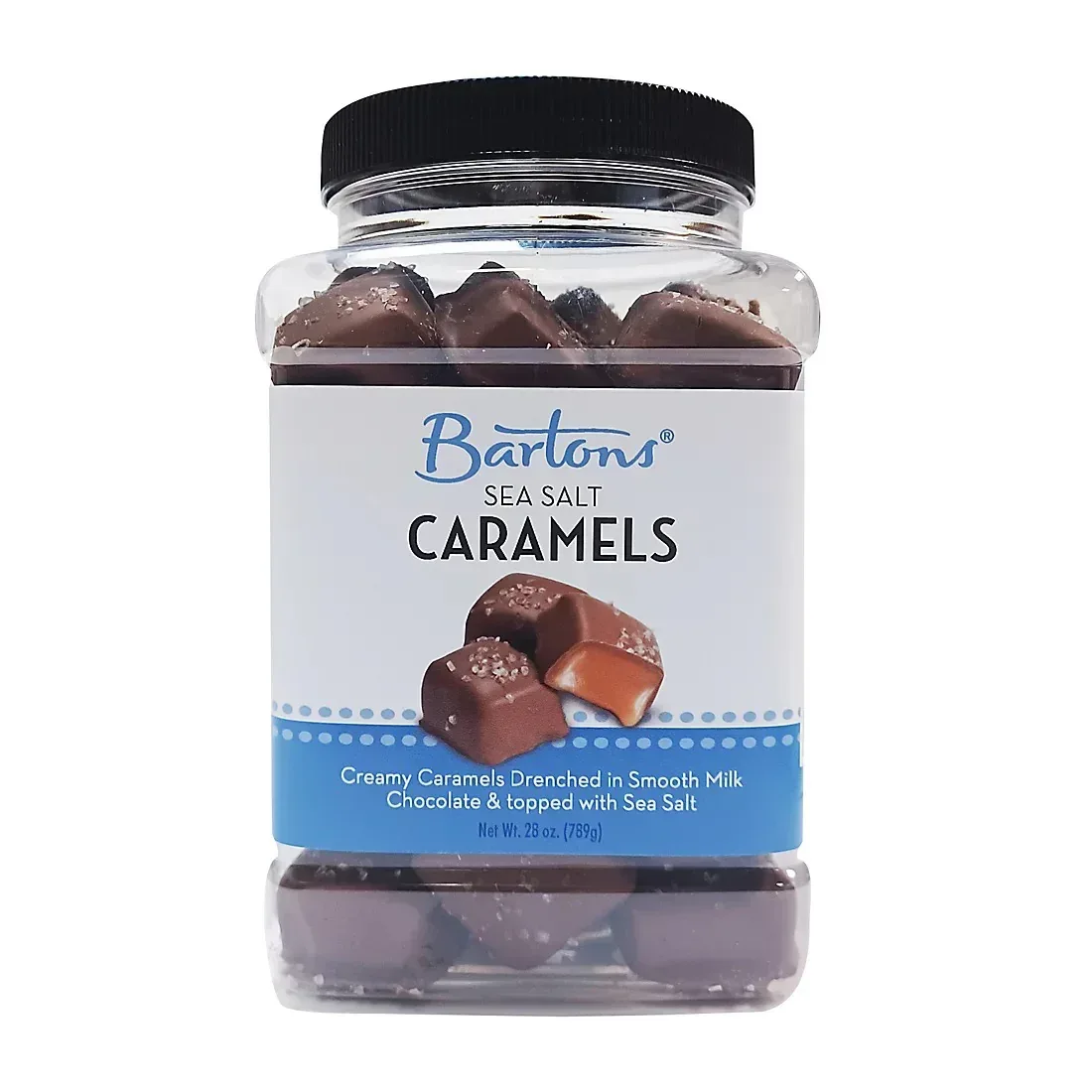 Barton's Sea Salt Milk Chocolate Caramels, 28 oz.