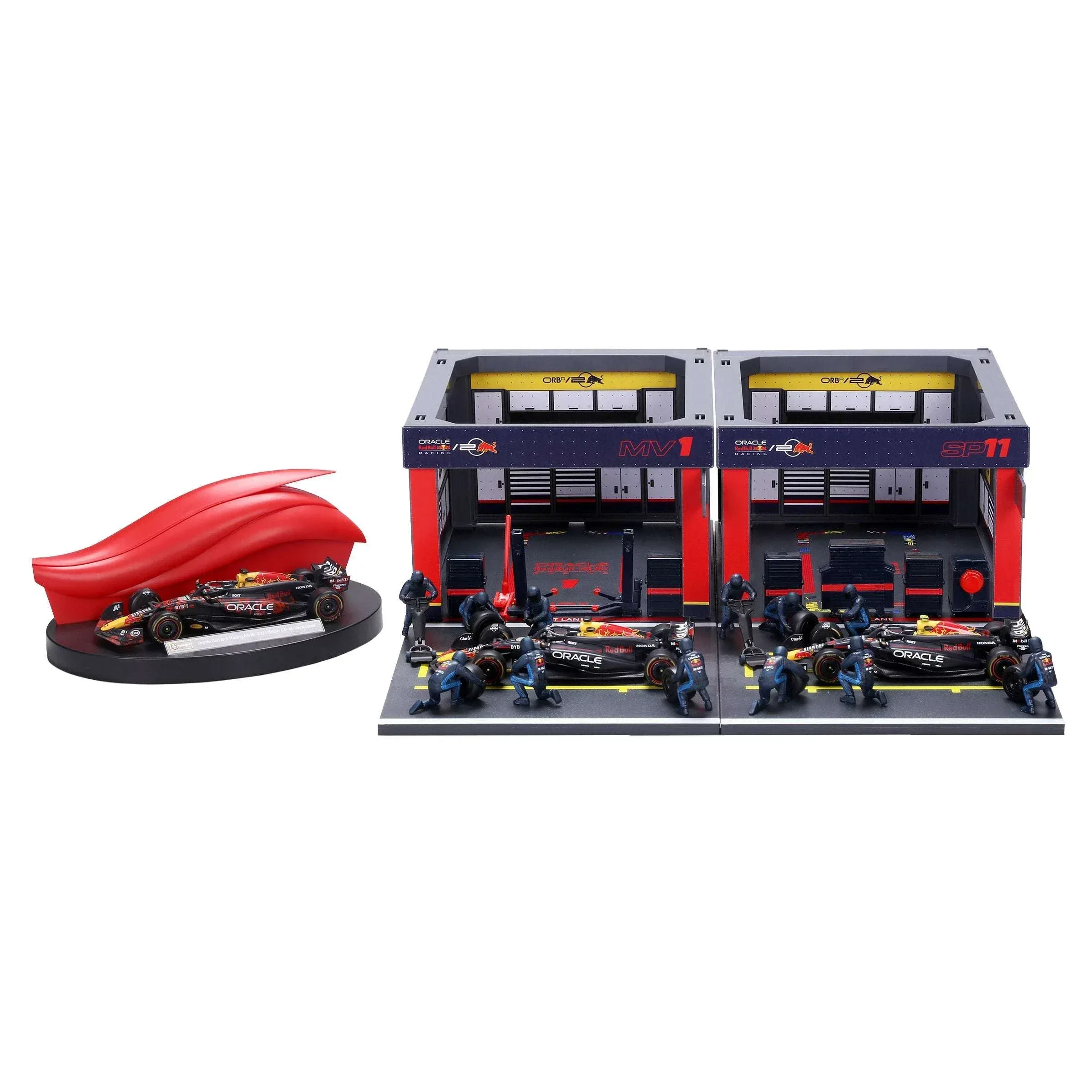 Bburago 1:43 Formula Racing Paddock Set