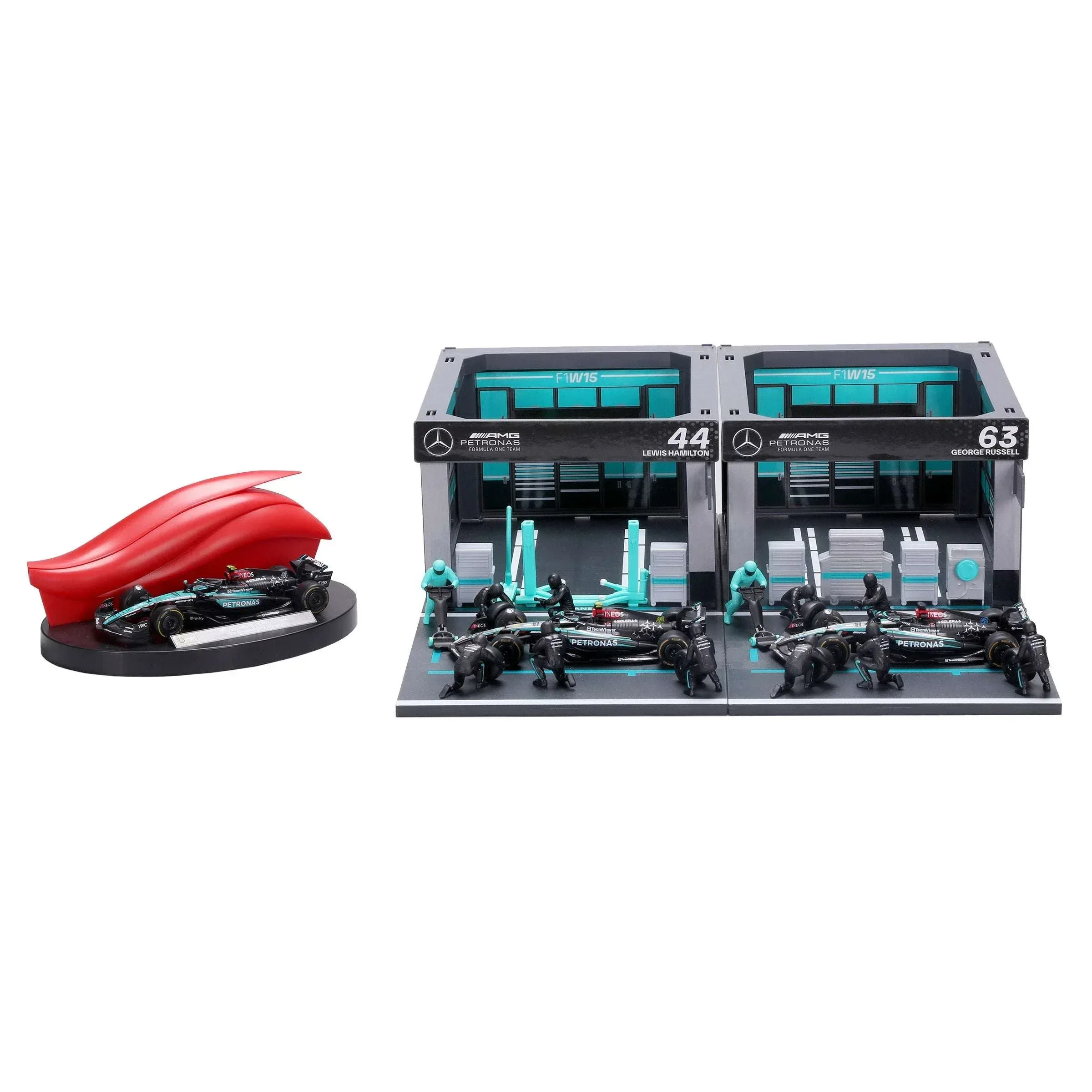 Bburago 1:43 Formula Racing Paddock Set - Image 3