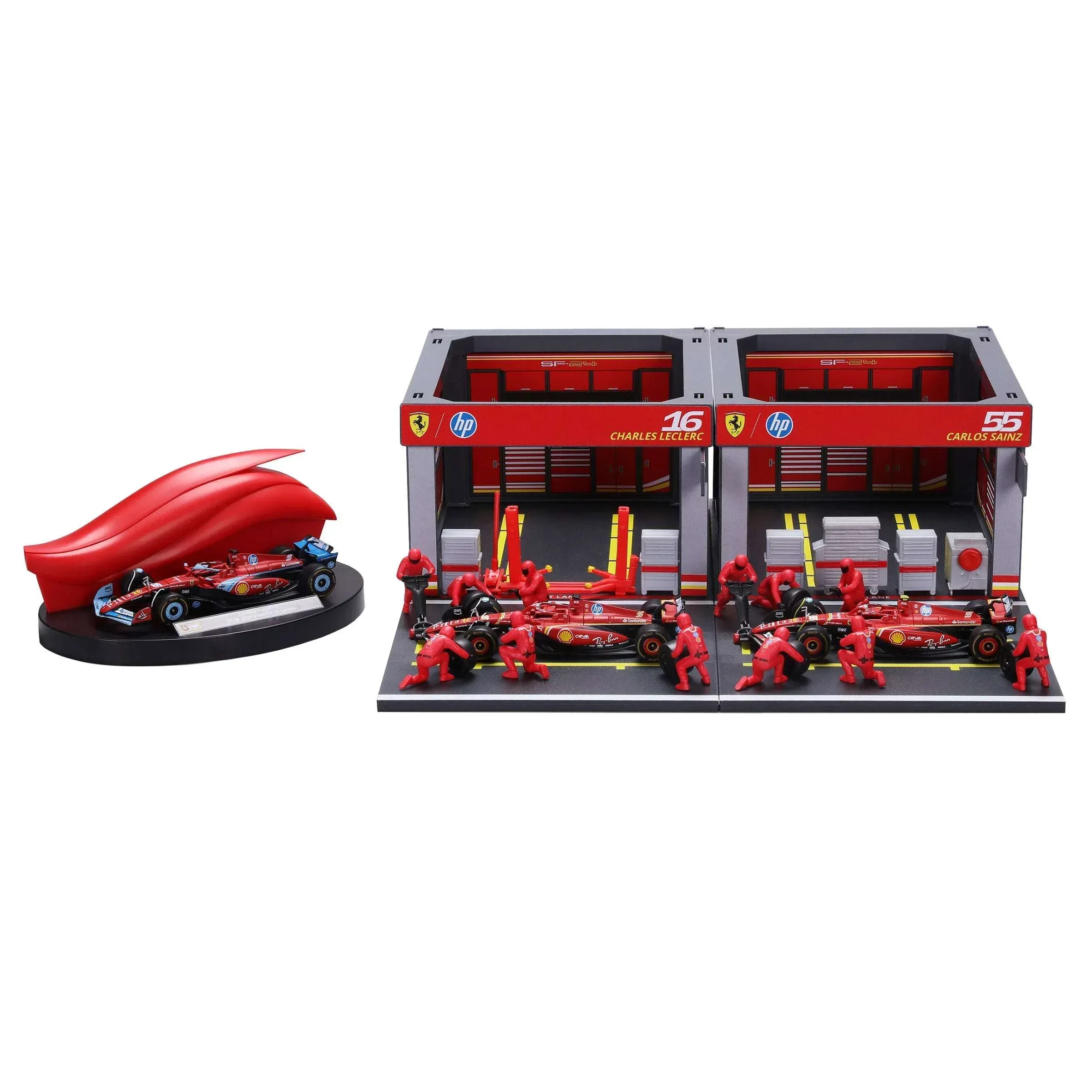 Bburago 1:43 Formula Racing Paddock Set - Image 4