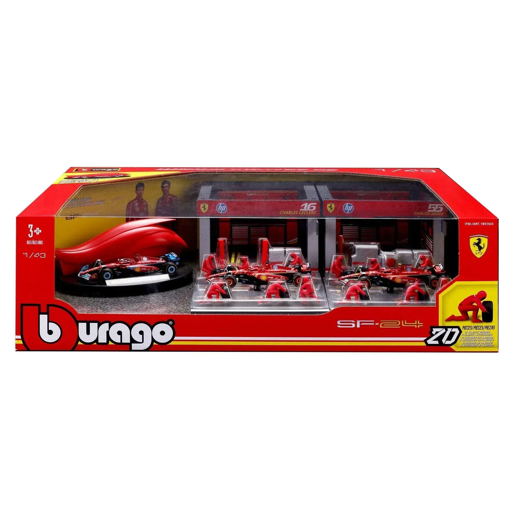 Bburago 1:43 Formula Racing Paddock Set - Image 6