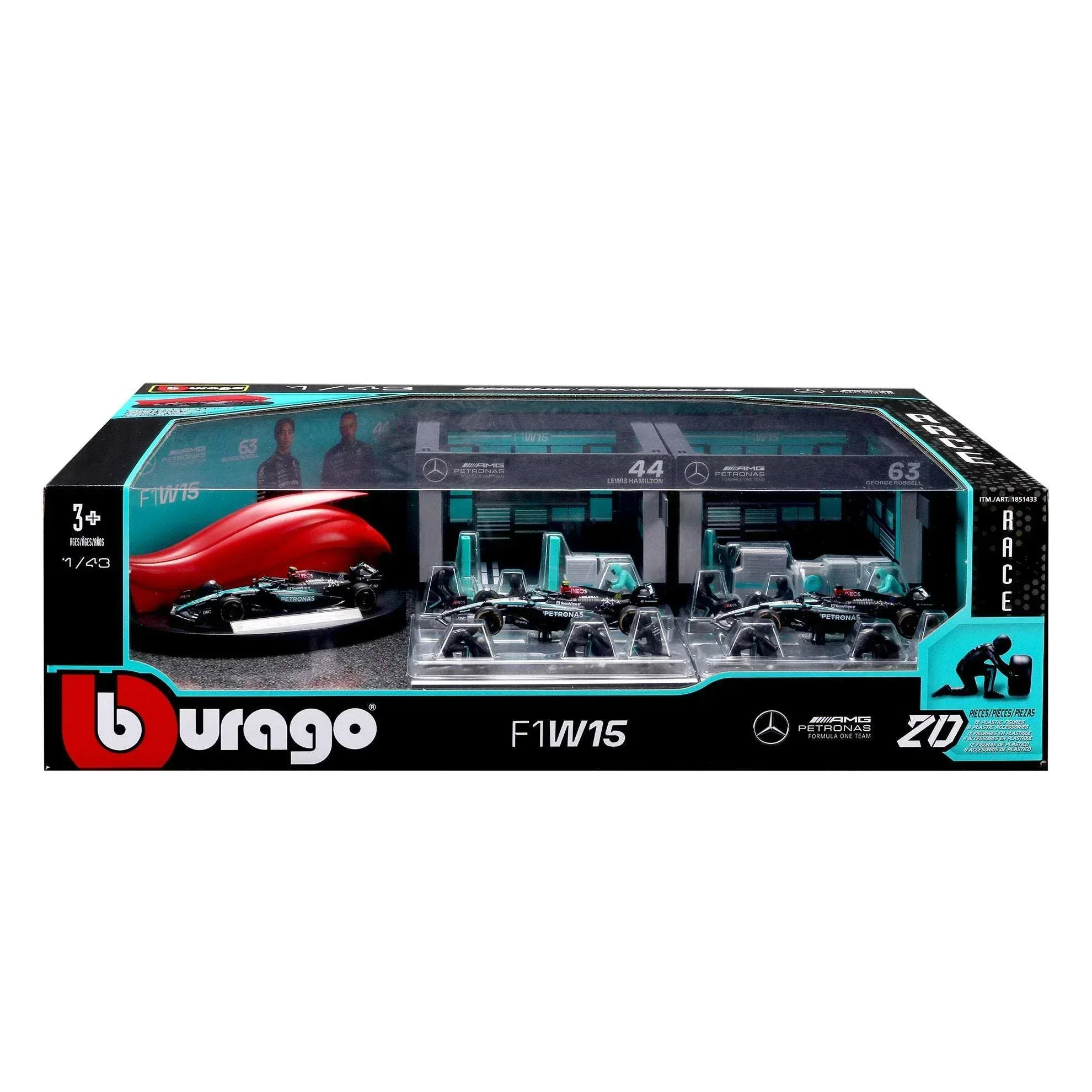 Bburago 1:43 Formula Racing Paddock Set - Image 8