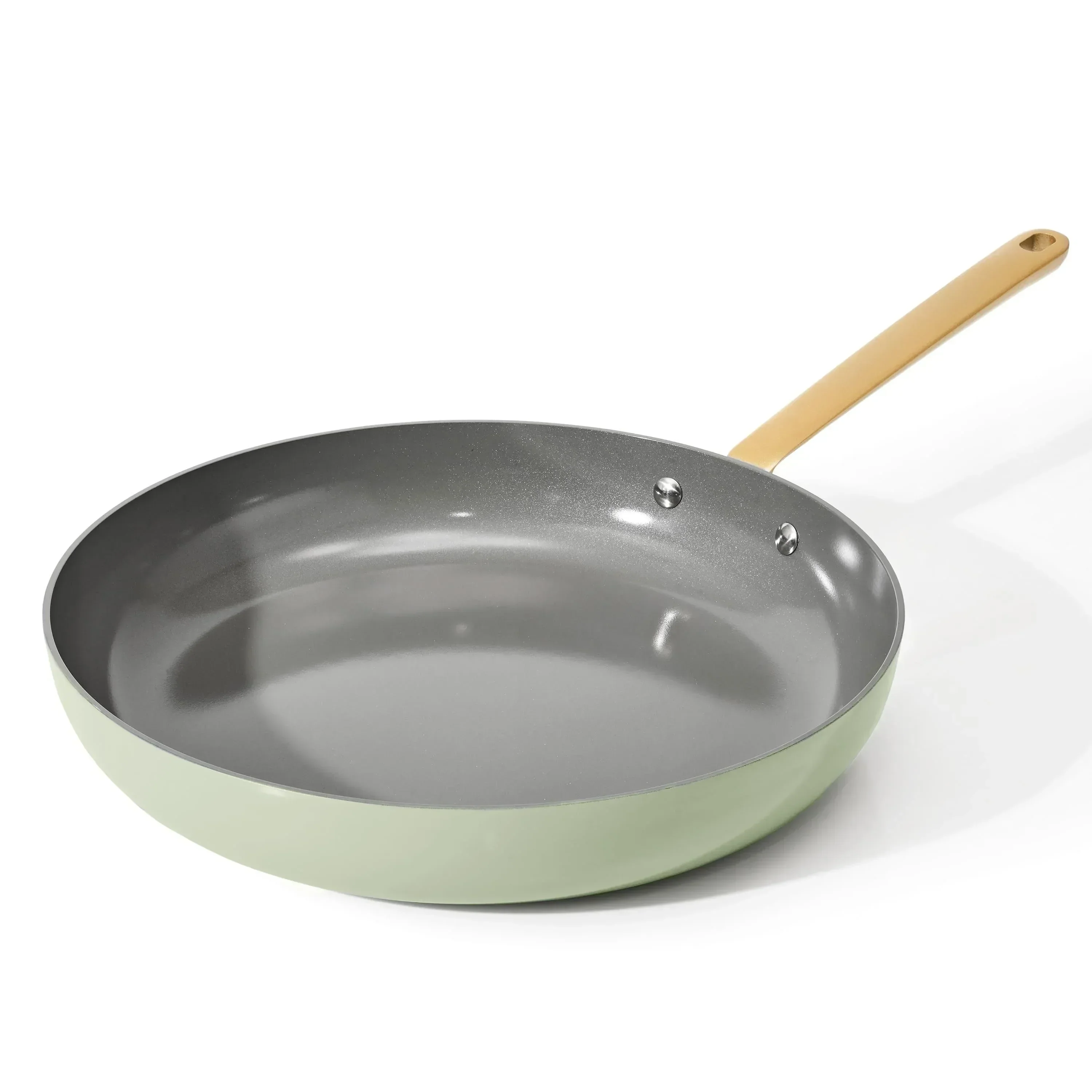 Beautiful 12 inch Ceramic Non-Stick Fry Pan, Black Sesame by Drew Barrymore - Image 7