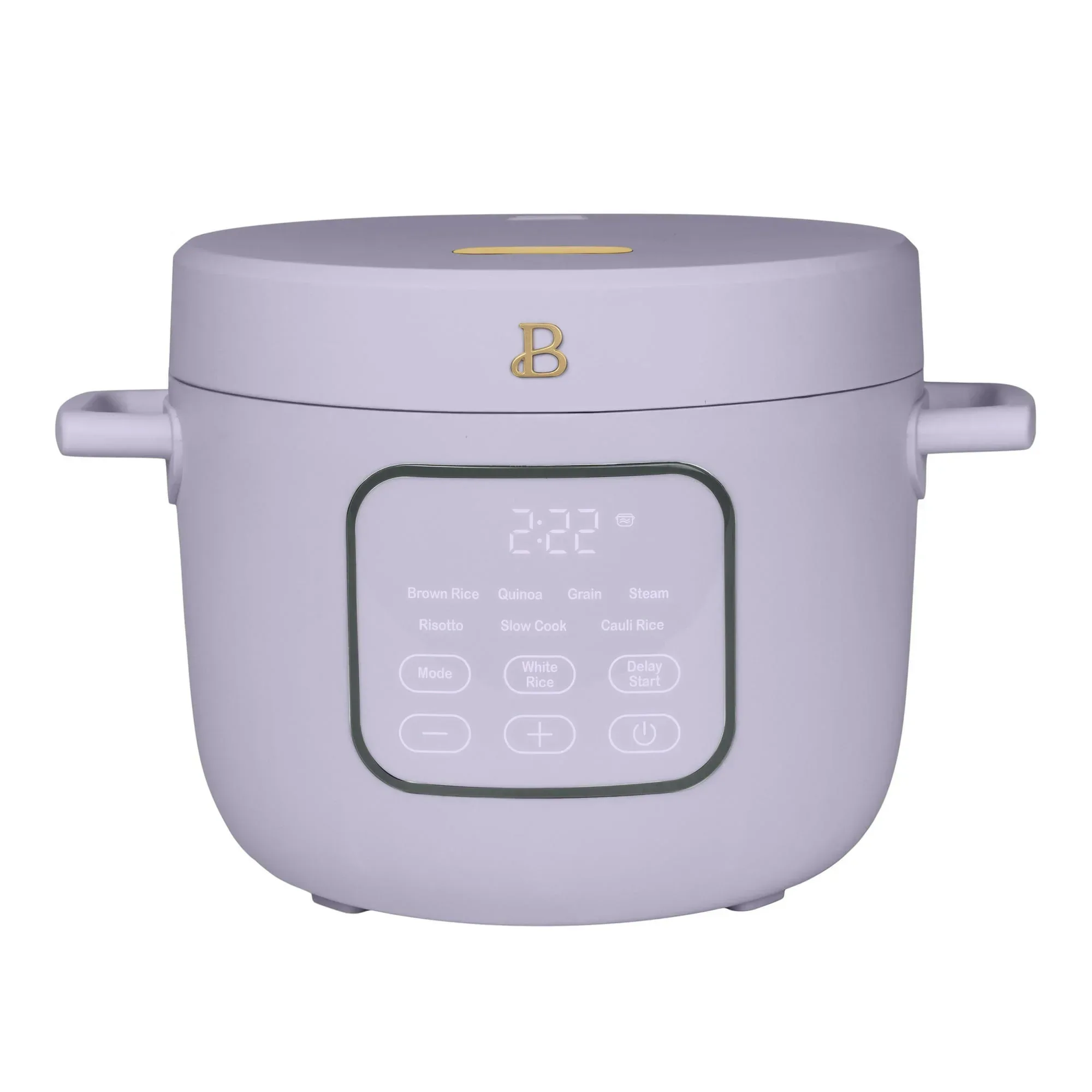 Beautiful 14-Cup Cooked, 6-Cups Uncooked Electric Rice and Grain Cooker, EverGood™ Ceramic Nonstick Coating, by Drew Barrymore