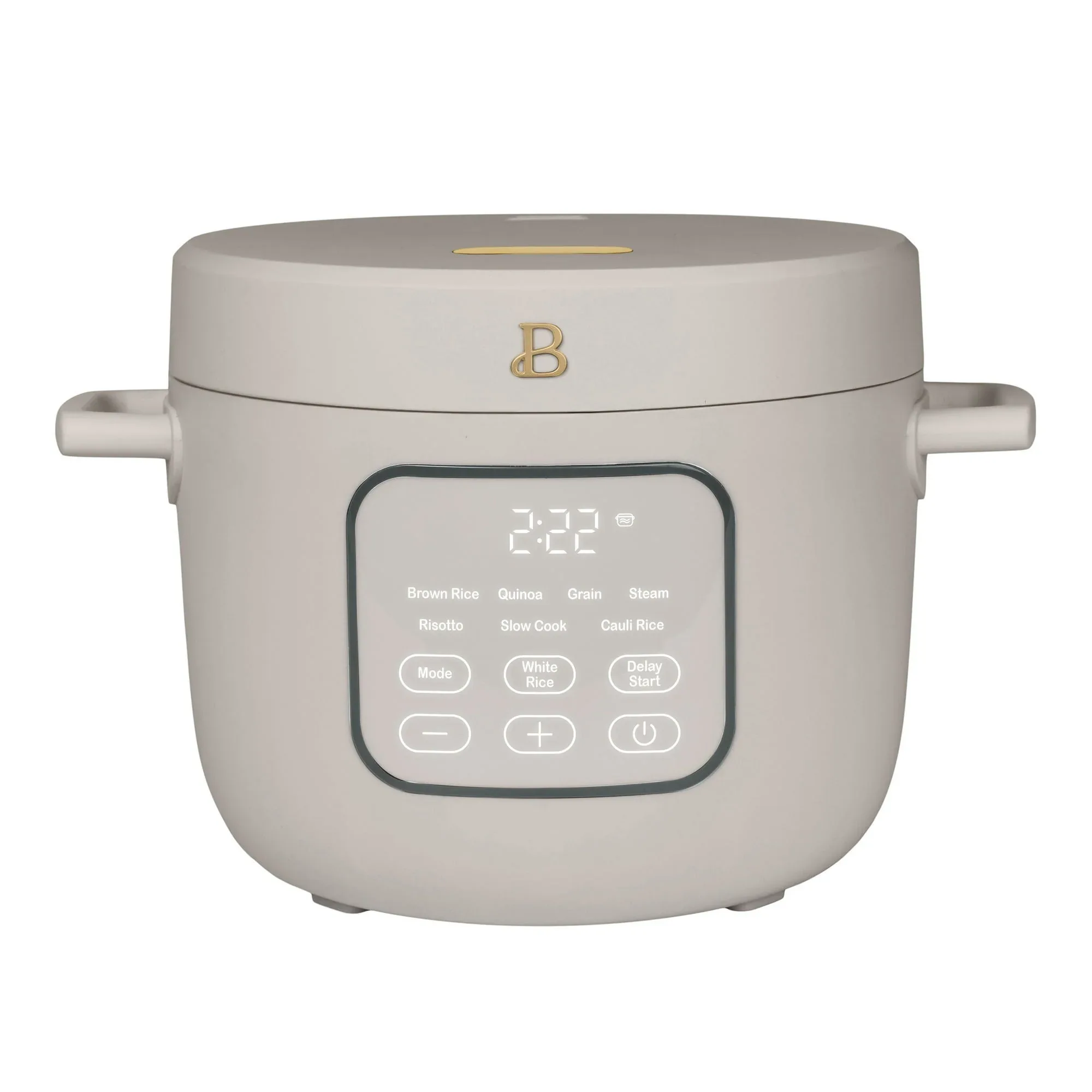 Beautiful 14-Cup Cooked, 6-Cups Uncooked Electric Rice and Grain Cooker, EverGood™ Ceramic Nonstick Coating, White Icing by Drew Barrymore - Image 14