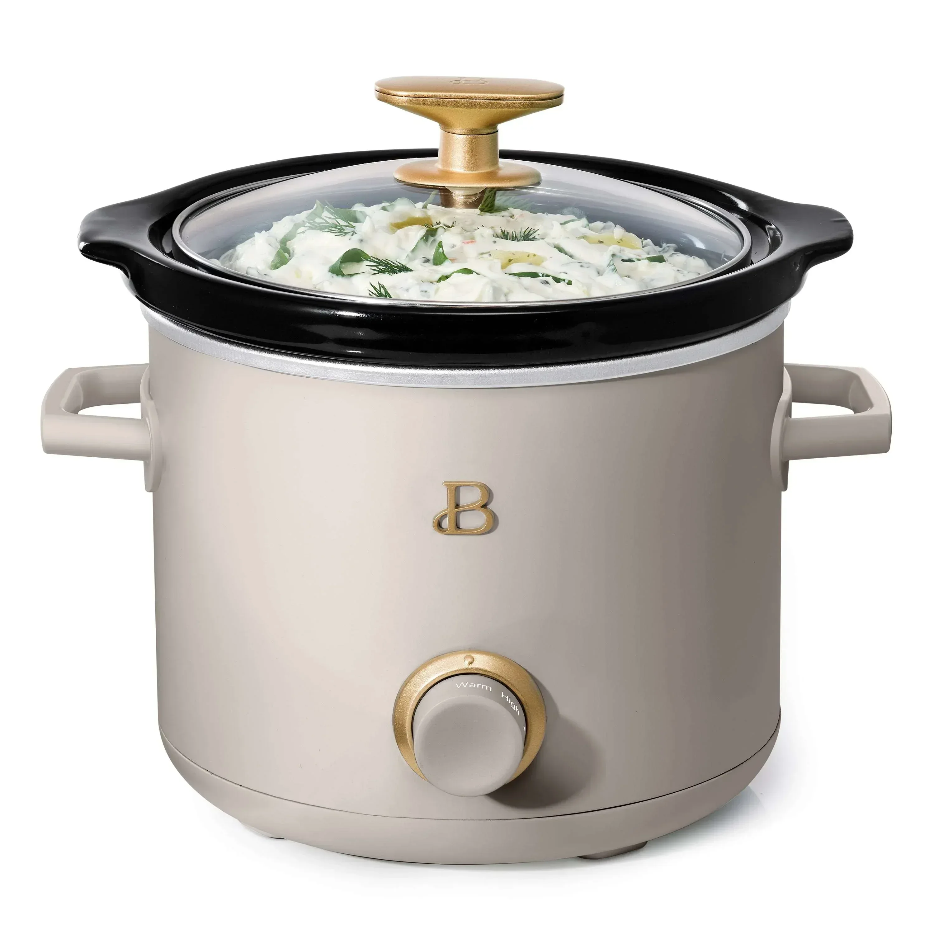 Beautiful 2 Qt Manual Slow Cooker, 2-Pack, Thyme Green + Porcini Taupe by Drew Barrymore - Image 11