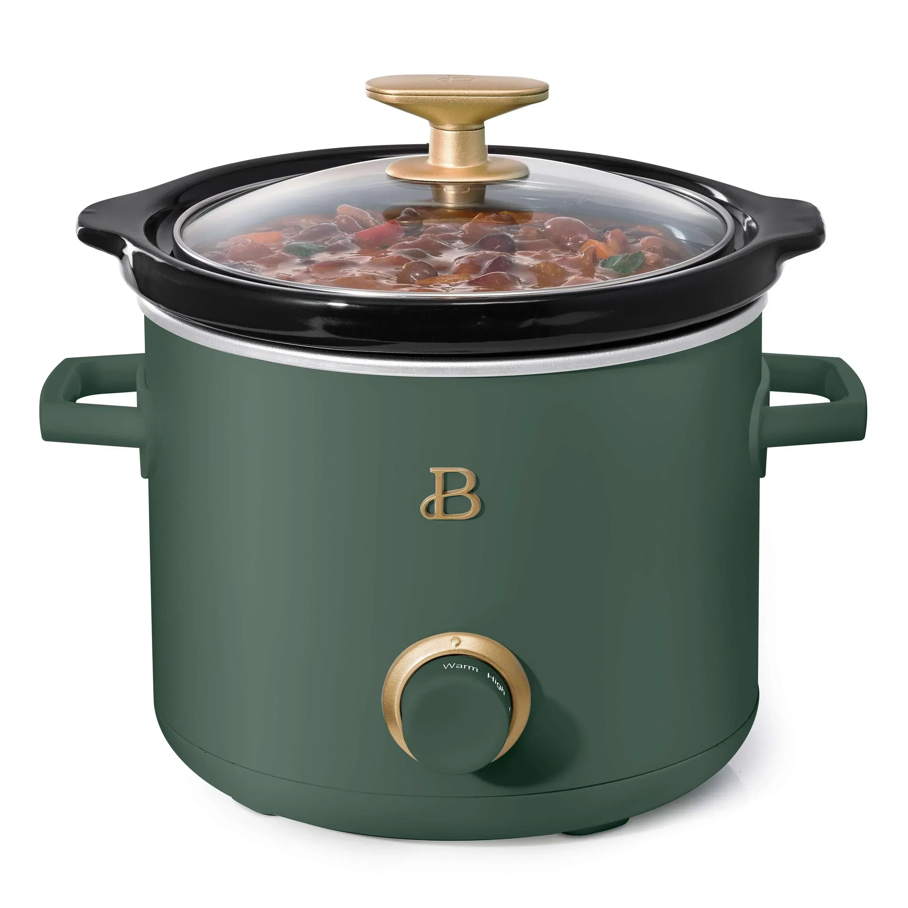 Beautiful 2 Qt Manual Slow Cooker, 2-Pack, Thyme Green + Porcini Taupe by Drew Barrymore - Image 12
