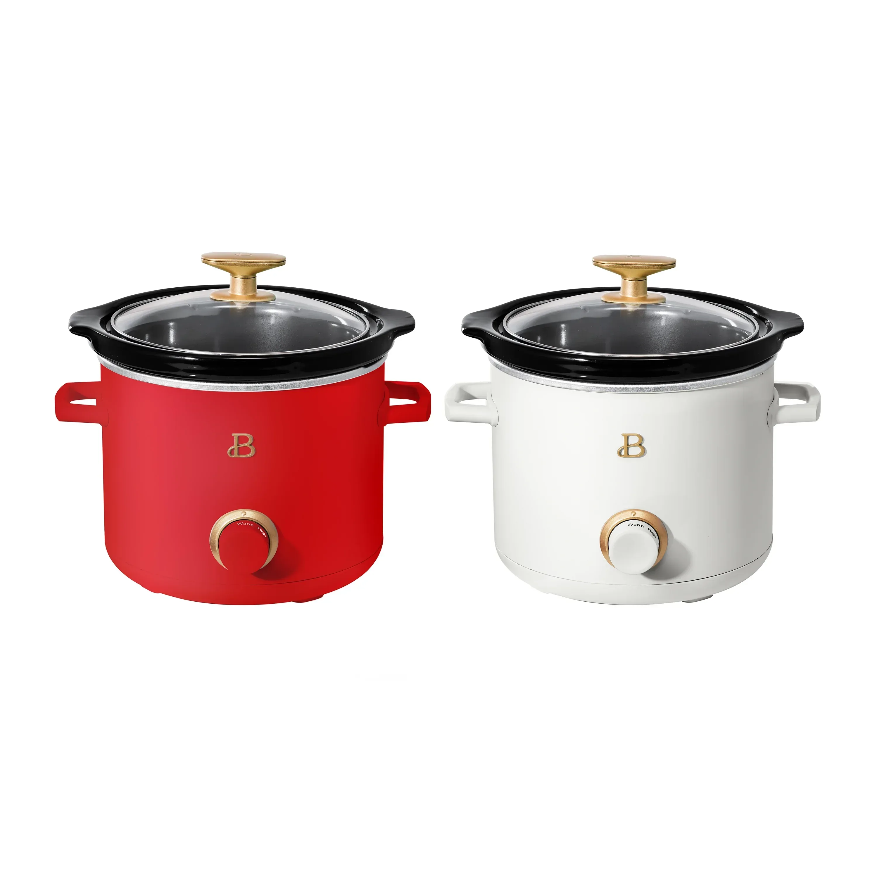 Beautiful 2 Qt Manual Slow Cooker, 2-Pack, Thyme Green + Porcini Taupe by Drew Barrymore - Image 13