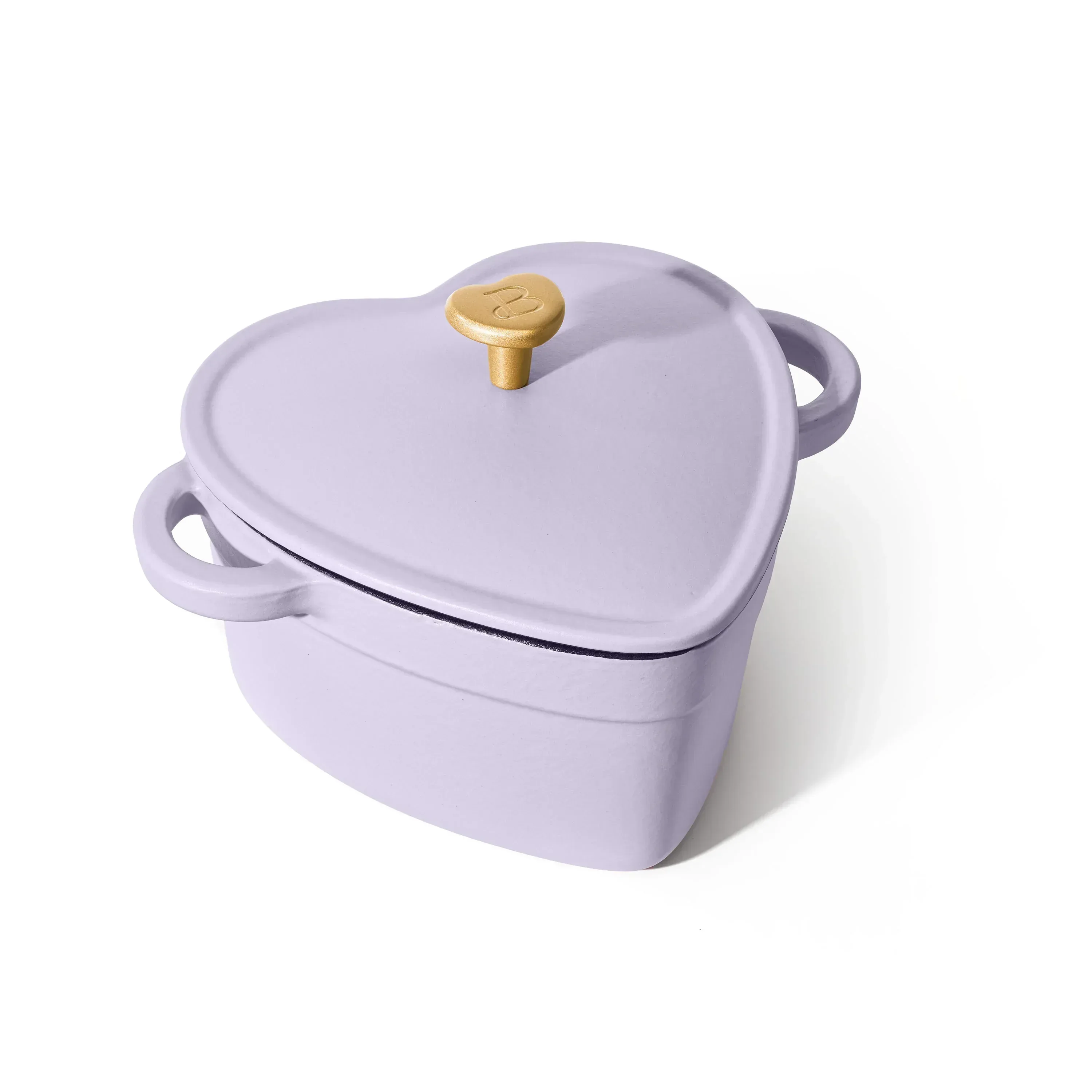 Beautiful 2QT Cast Iron Heart Dutch Oven, Black Sesame by Drew Barrymore - Image 10