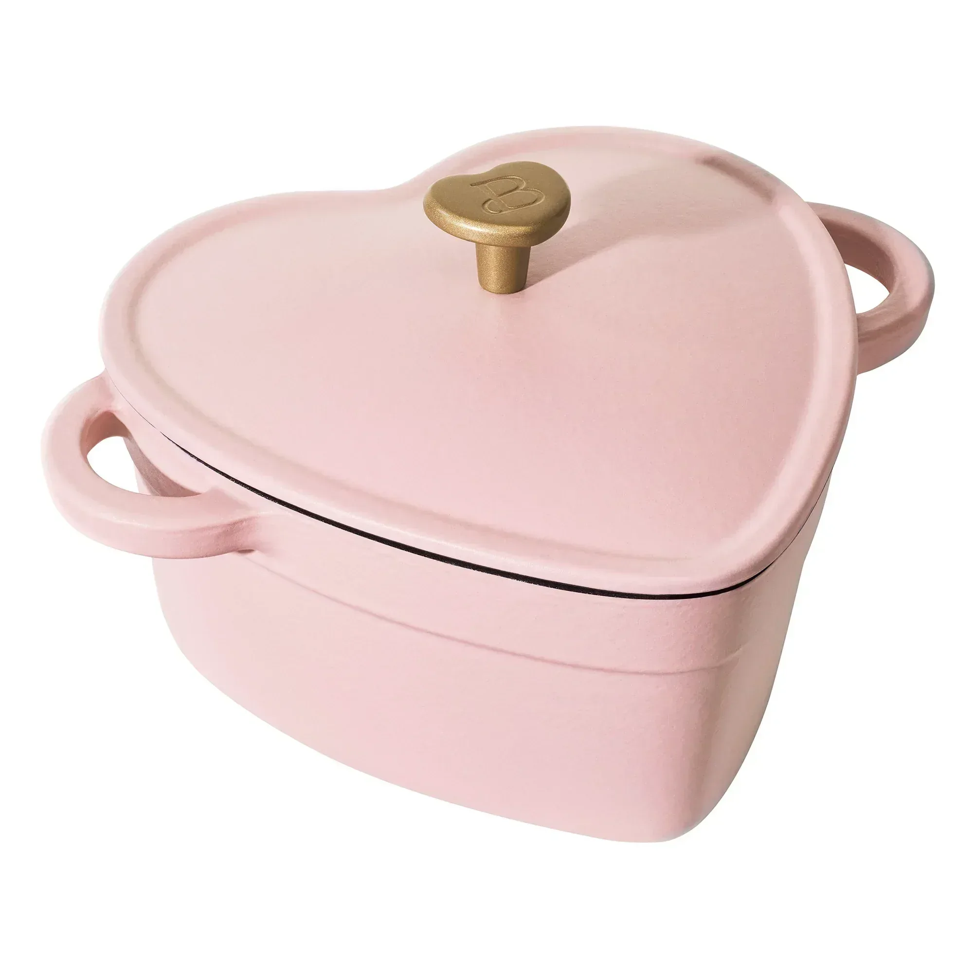 Beautiful 2QT Cast Iron Heart Dutch Oven, Black Sesame by Drew Barrymore - Image 11