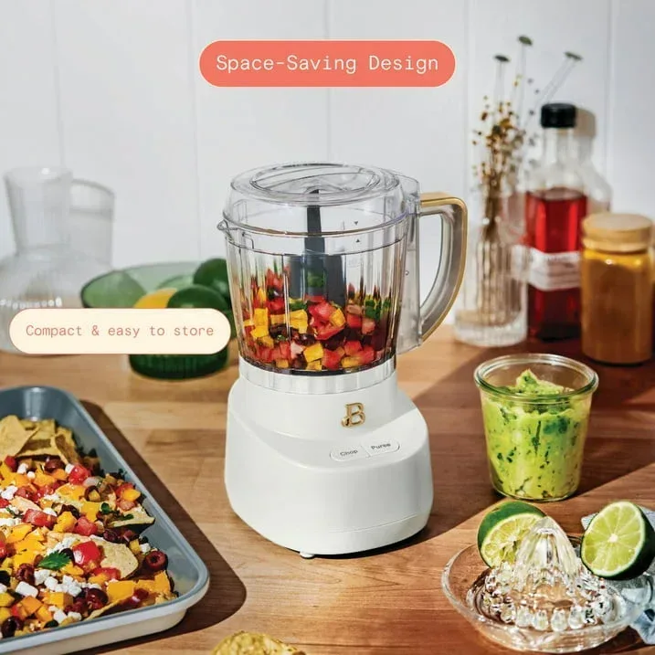 Beautiful 3-Cup Food Chopper, White Icing by Drew Barrymore - Image 11