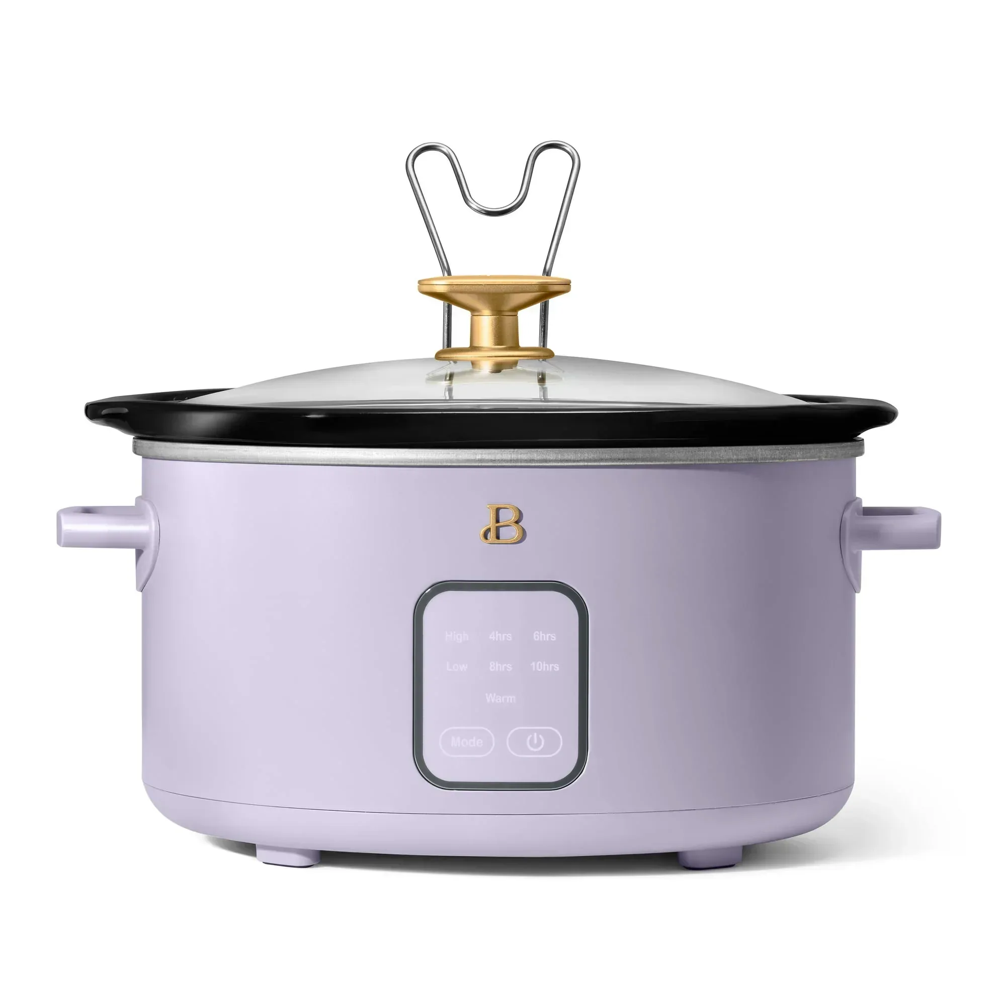 Beautiful 4Qt Slow Cooker with Touch-Activated Display, White Icing by Drew Barrymore - Image 4
