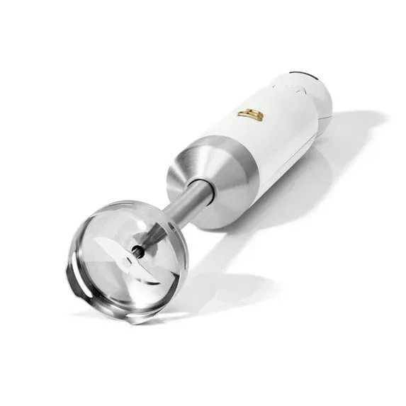 Beautiful Cordless Immersion Blender with Chopper, Whisk & Measuring Cup, White Icing by Drew Barrymore - Image 6