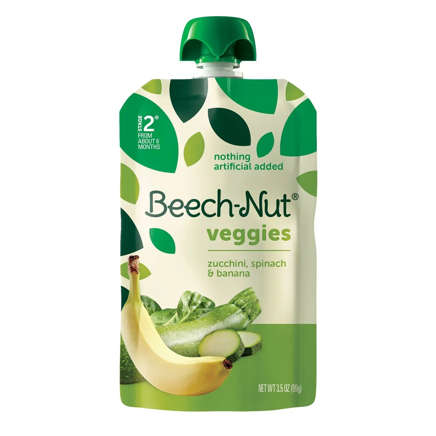 Beech-Nut Veggies and Fruities Stage 2 Baby Food Pouch, Variety Pack, 3.5 oz., 18 ct. - Image 8