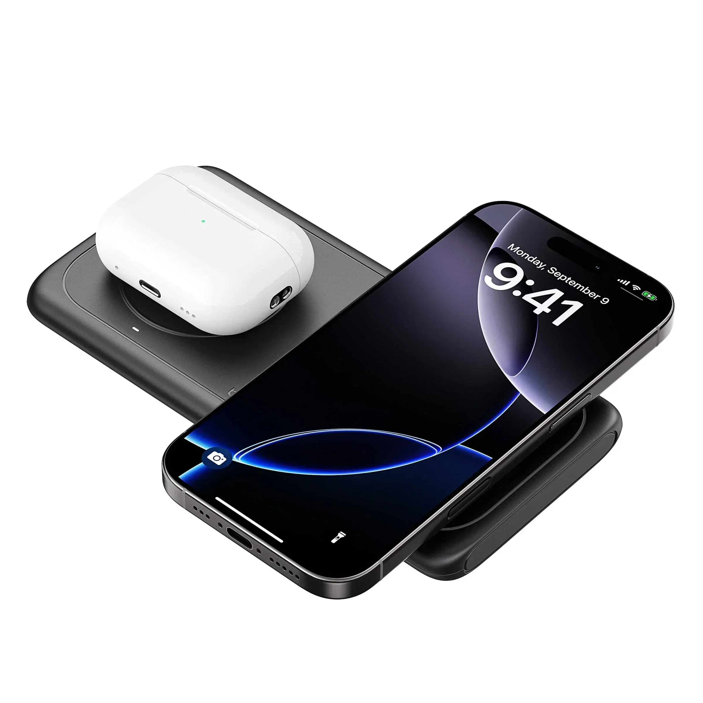 Belkin 2-in-1 Magnetic Wireless Charging Pad with Qi2 15W - Image 3