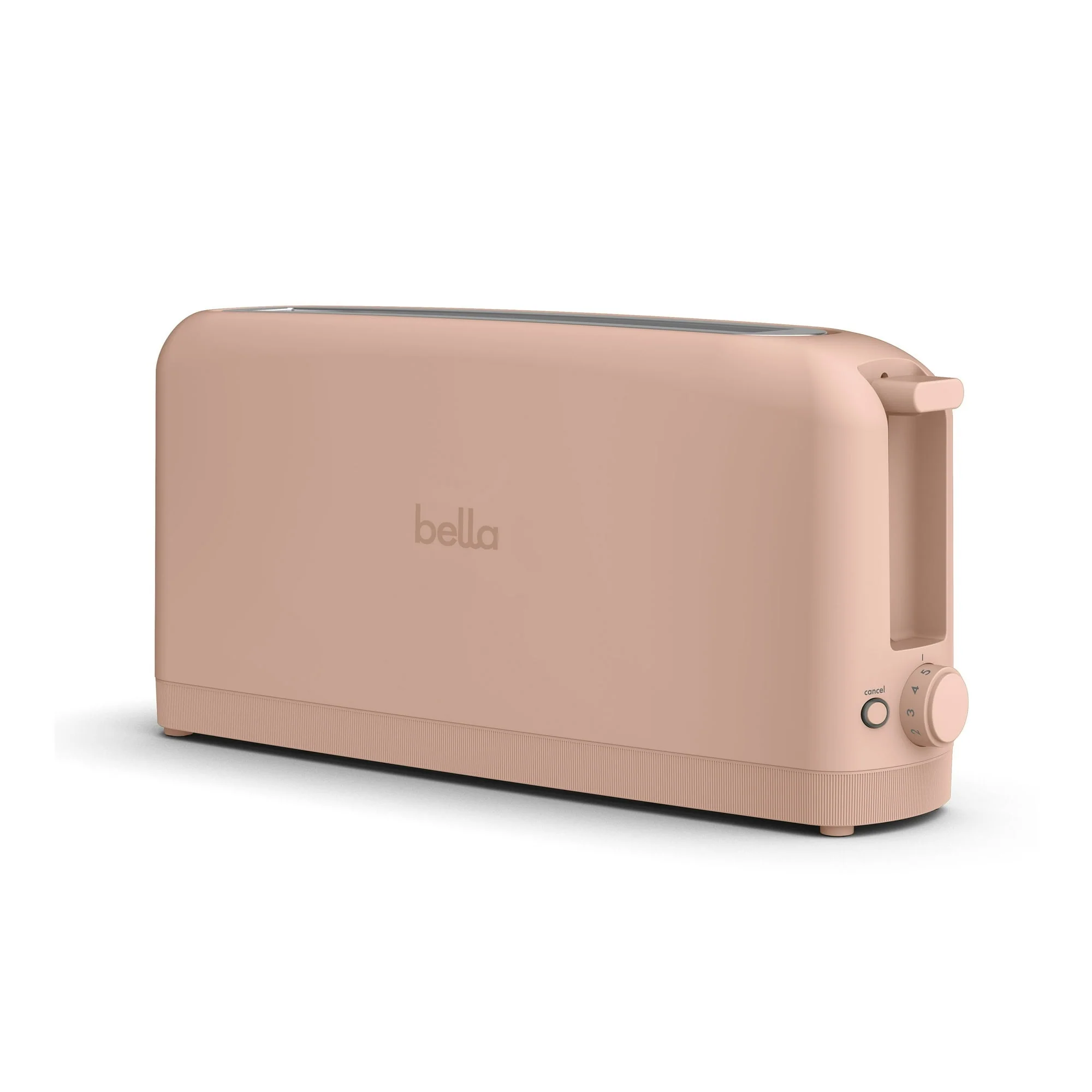 bella 2-Slice Slim Toaster with Extra Long Slot, 6 Setting Shade Control with Reheat & Cancel Buttons, Oatmilk - Image 7