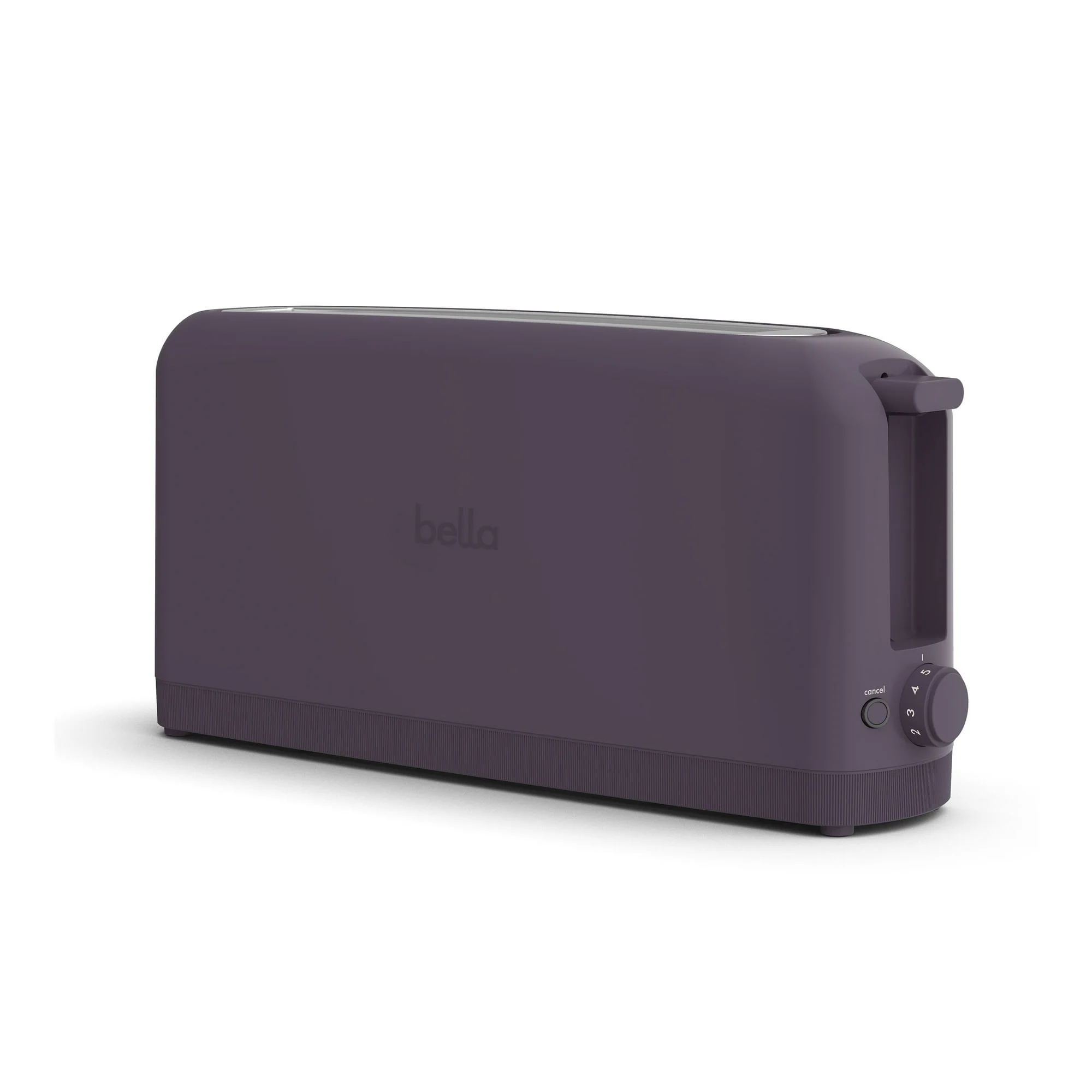 bella 2-Slice Slim Toaster with Extra Long Slot, 6 Setting Shade Control with Reheat & Cancel Buttons, Oatmilk - Image 8