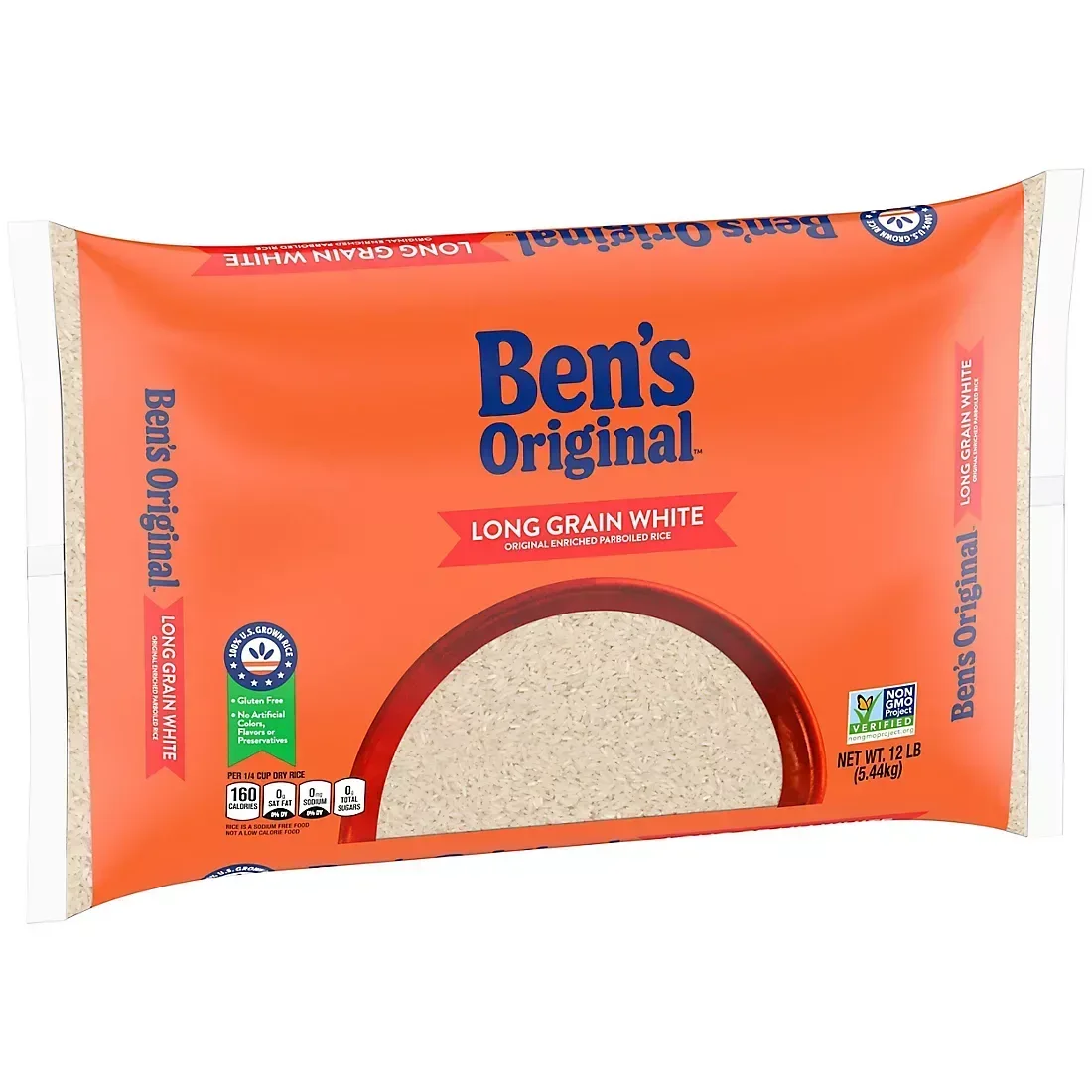 Ben's Original Enriched Long Grain White Parboiled Rice, 12 lbs. - Image 2