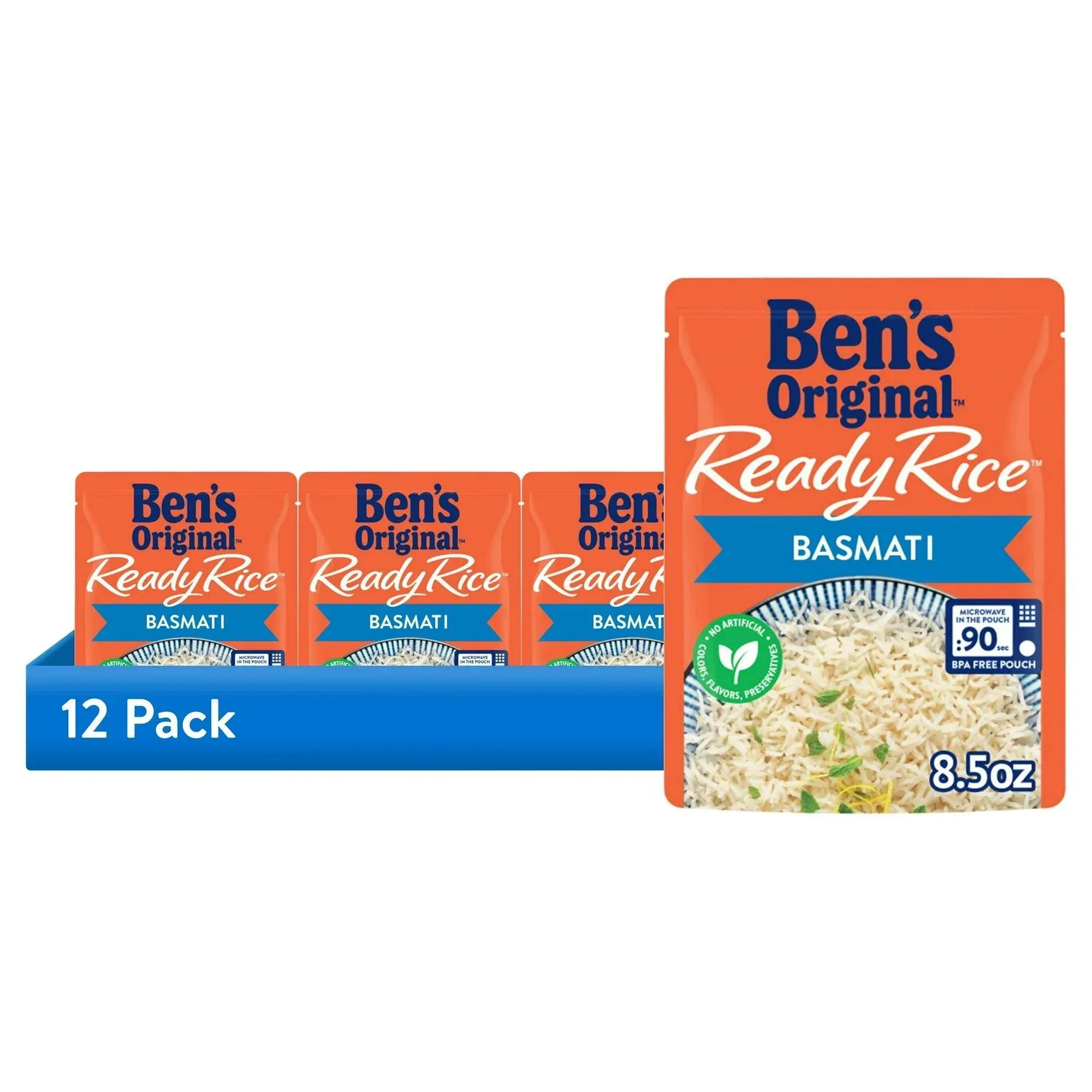 Ben's Original Ready Rice Basmati Rice, Easy Side Dish, 8.5 Ounce Pouch - Image 10