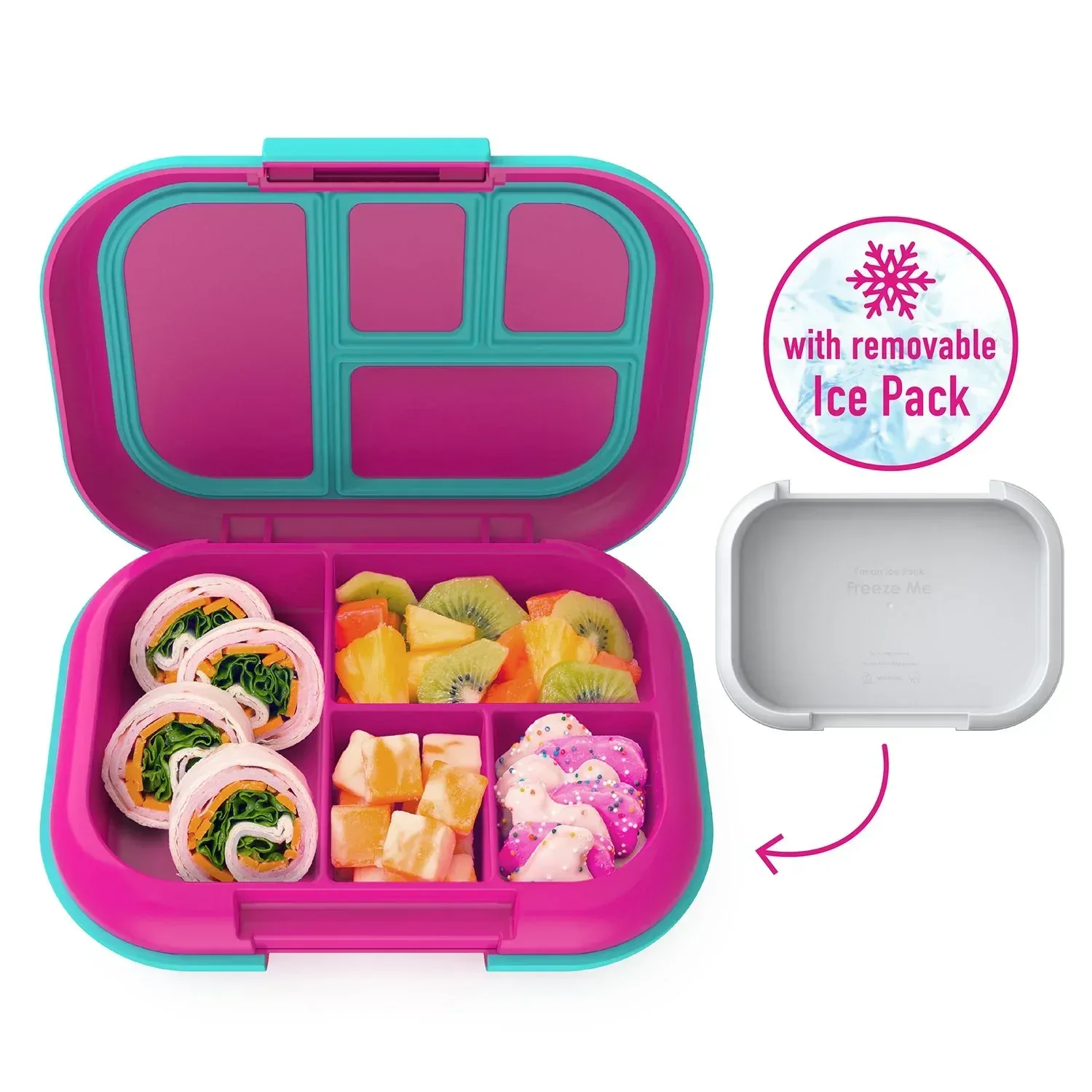 Bentgo 2-In-1 Backpack & Lunch Bag and Bentgo Kids Chill Lunch Box, Choose Color - Image 2