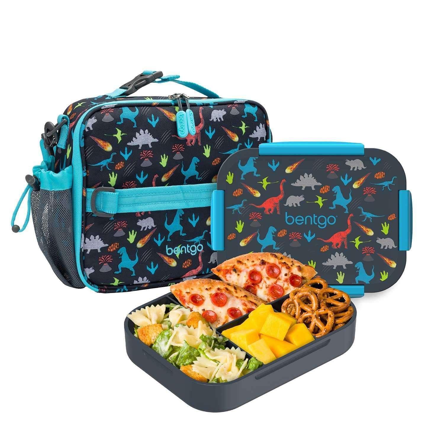 Bentgo 2-Piece Kids Snap & Go Lunch Set: Leak-Proof Lunch Box & Deluxe Insulated Lunch Bag - Image 8