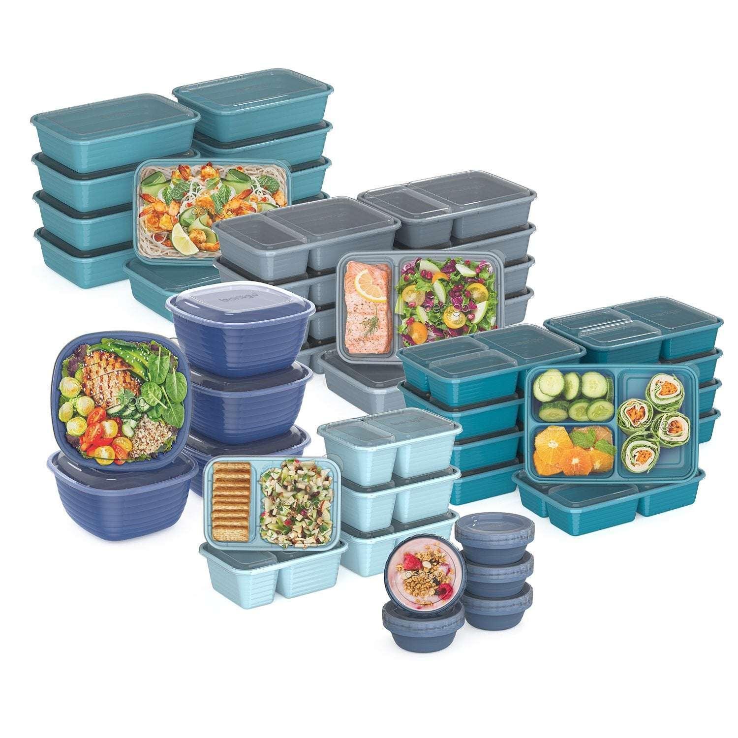 Bentgo 90 Piece Meal Prep Set (Assorted Colors) - Image 11