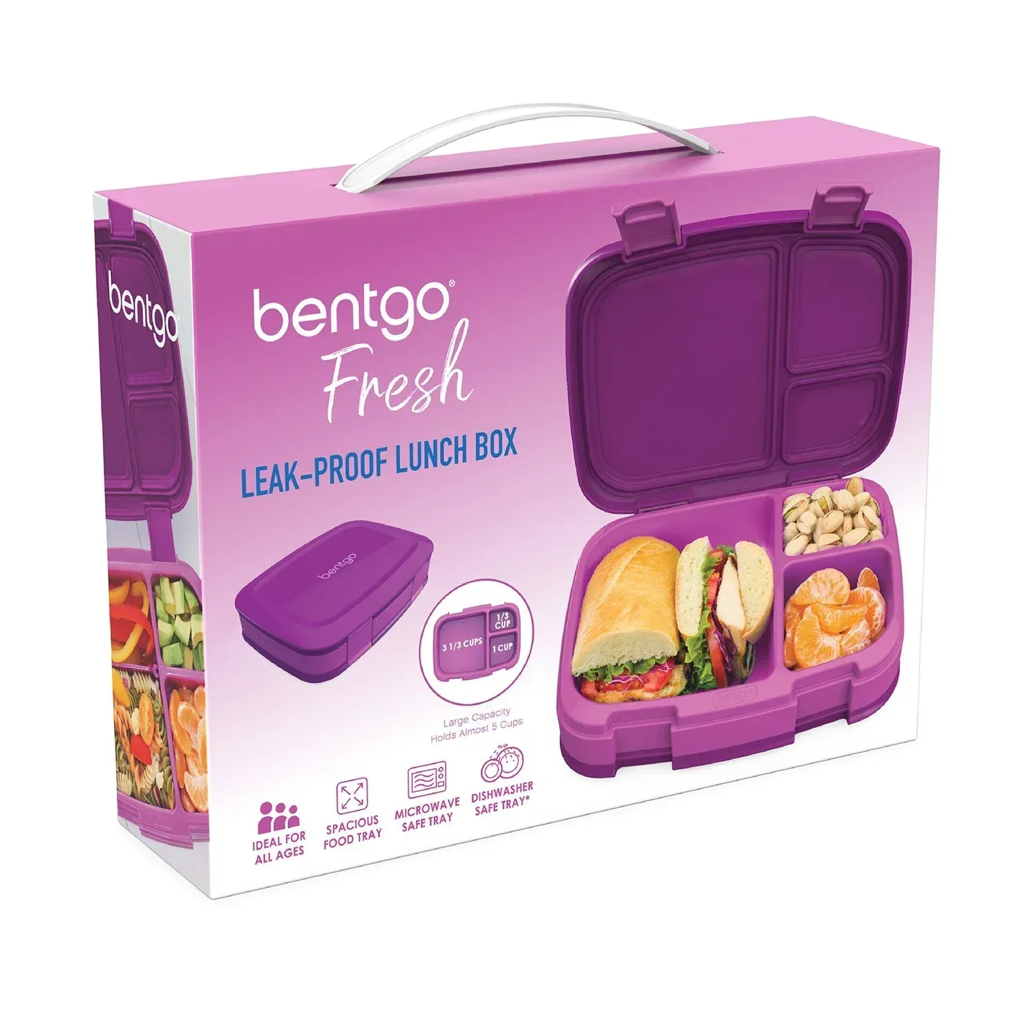 Bentgo Fresh 4-Compartment Leak-Proof Lunch Box - Image 4