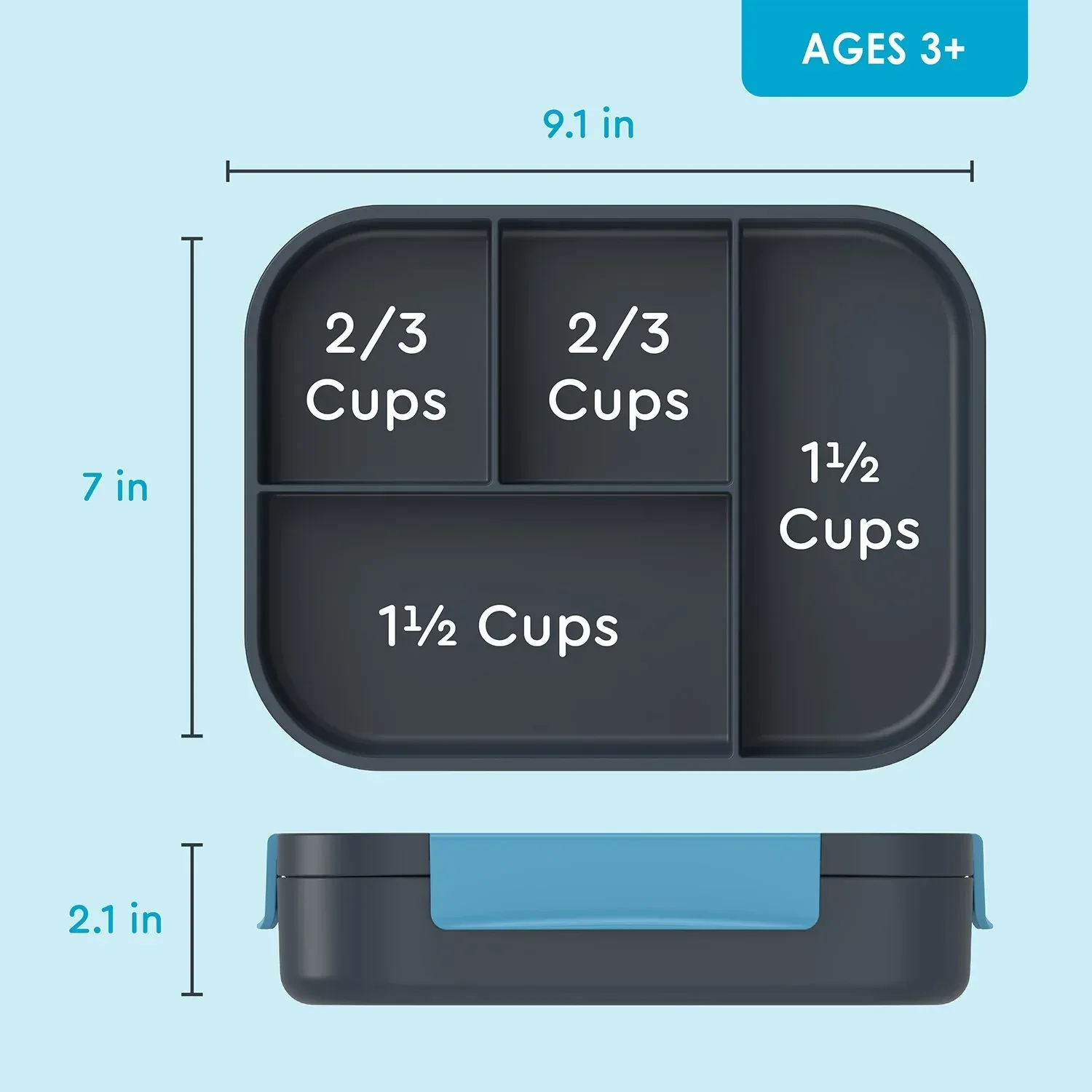 Bentgo Kids 2-Pack Snap & Go Leak-Proof Lunch Box - Image 12