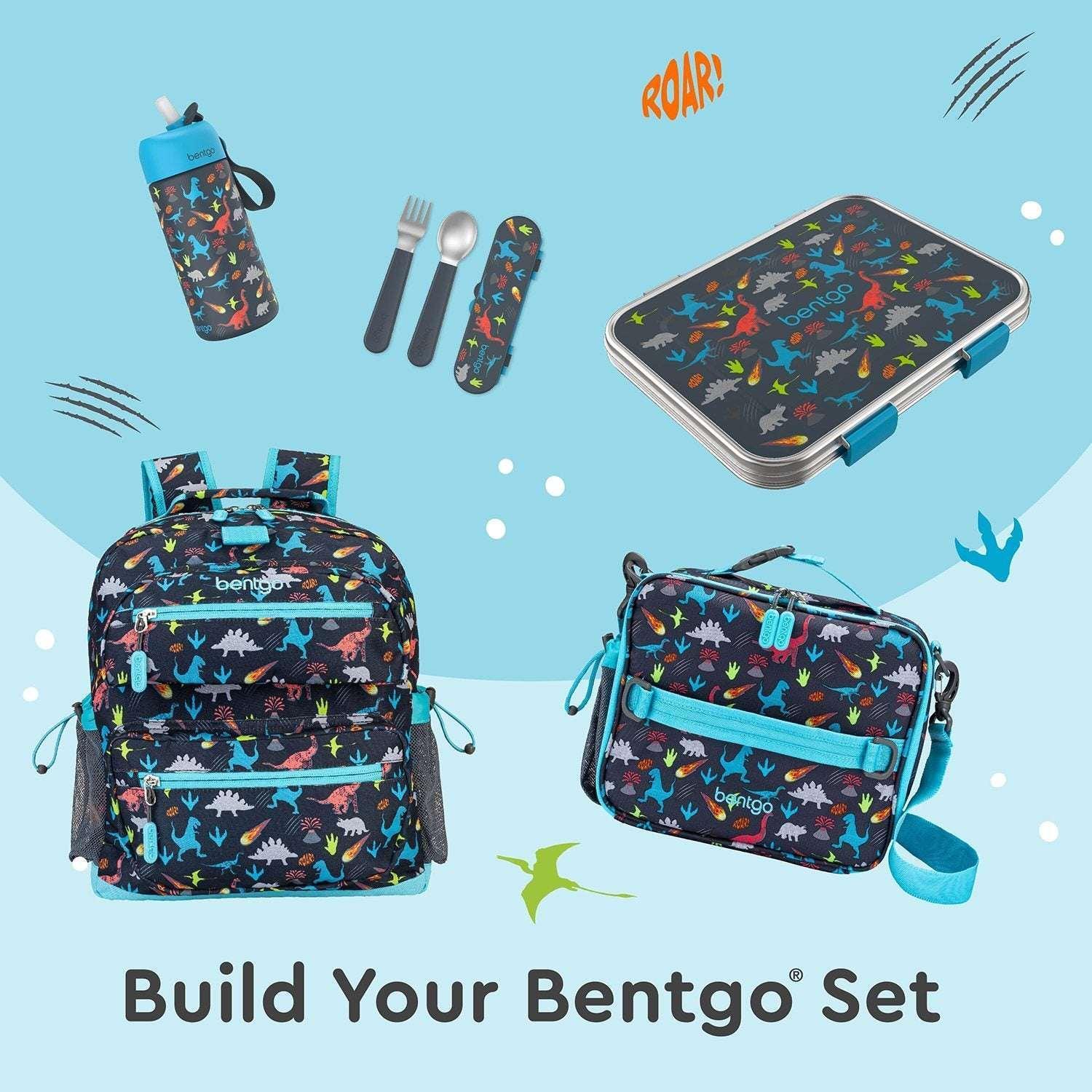 Bentgo Kids 2-Pack Stainless Steel Lunch Box & Water Bottle Set - Image 11
