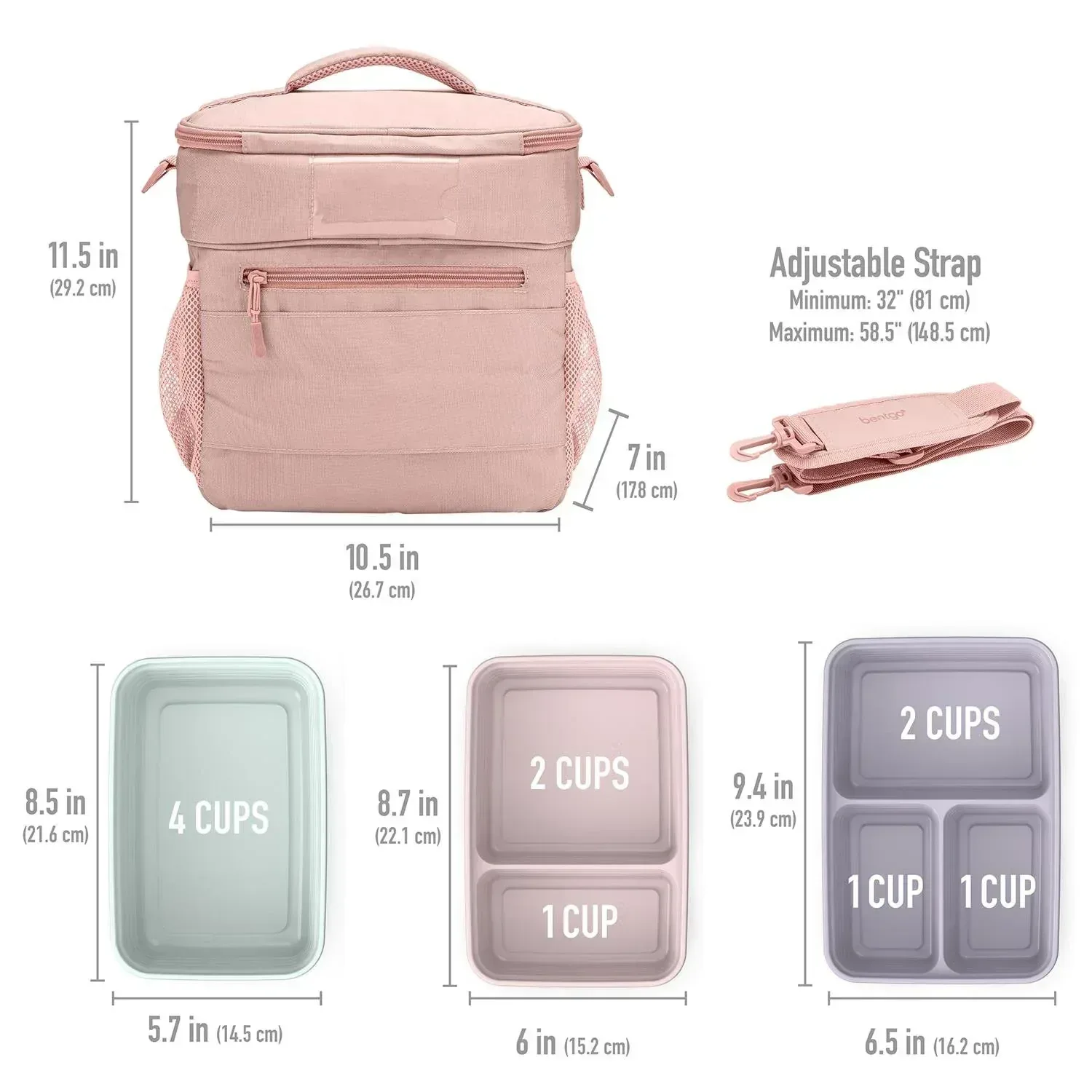 Bentgo Prep Deluxe Bag and Bentgo 60-Piece Meal Prep Container Set