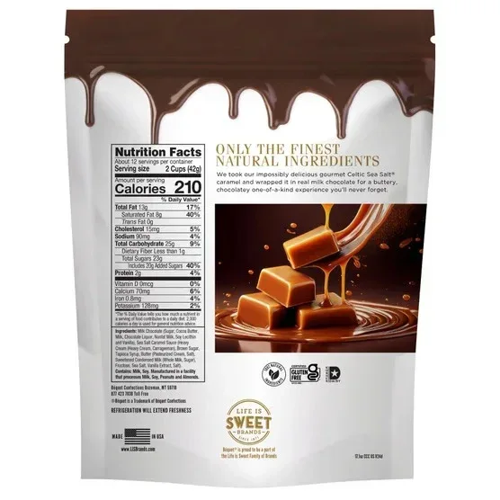 Béquet Chocolate Caramel Cups 17.1 oz., 2-pack - Image 4