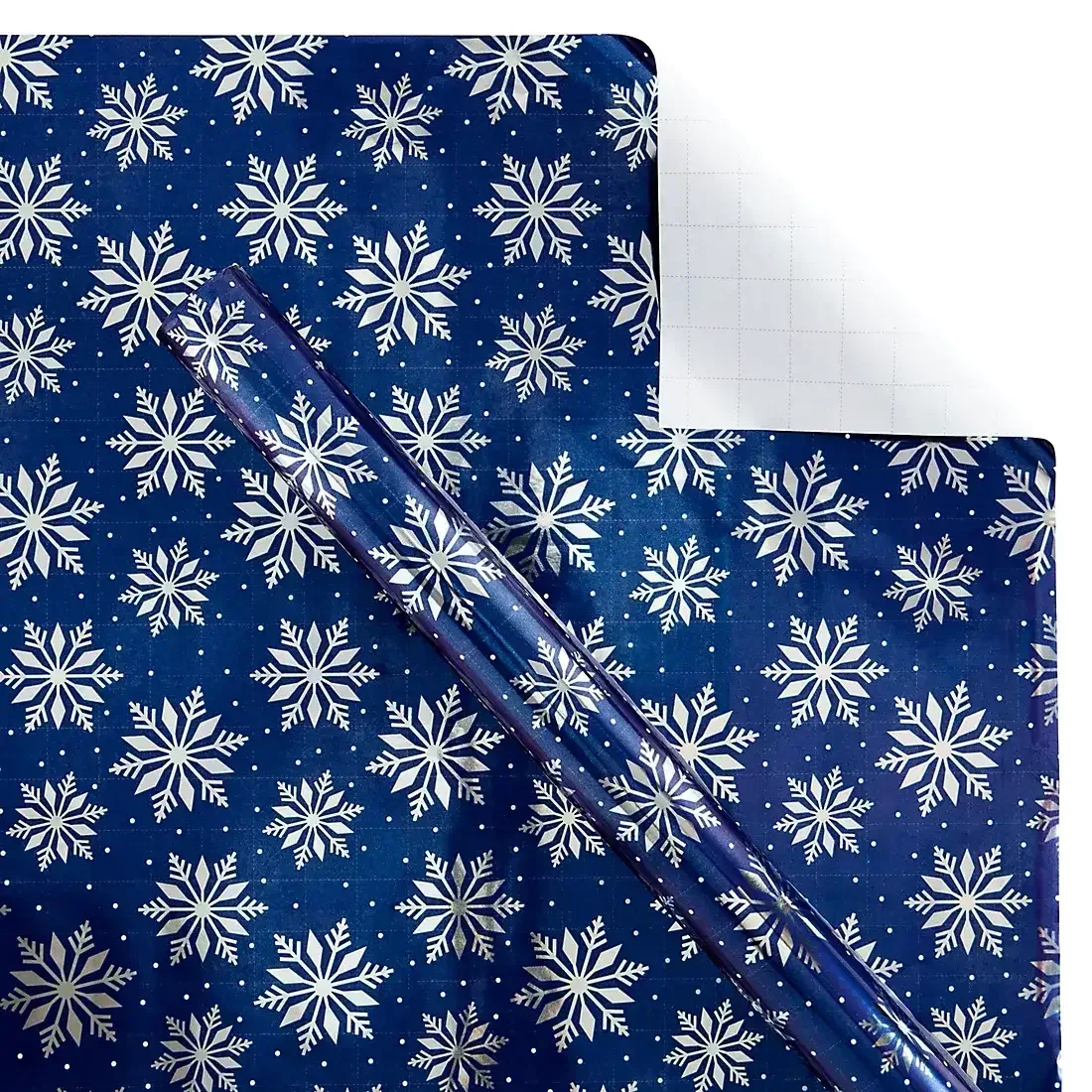 Berkley Jensen 3 Roll 150 sq. ft. Wrapping Paper, Winter - Image 3