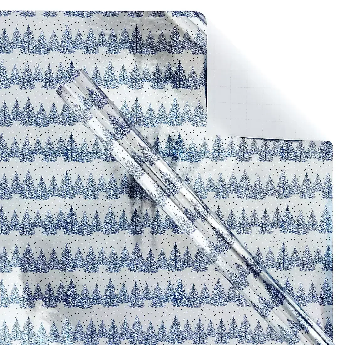 Berkley Jensen 3 Roll 150 sq. ft. Wrapping Paper, Winter - Image 4