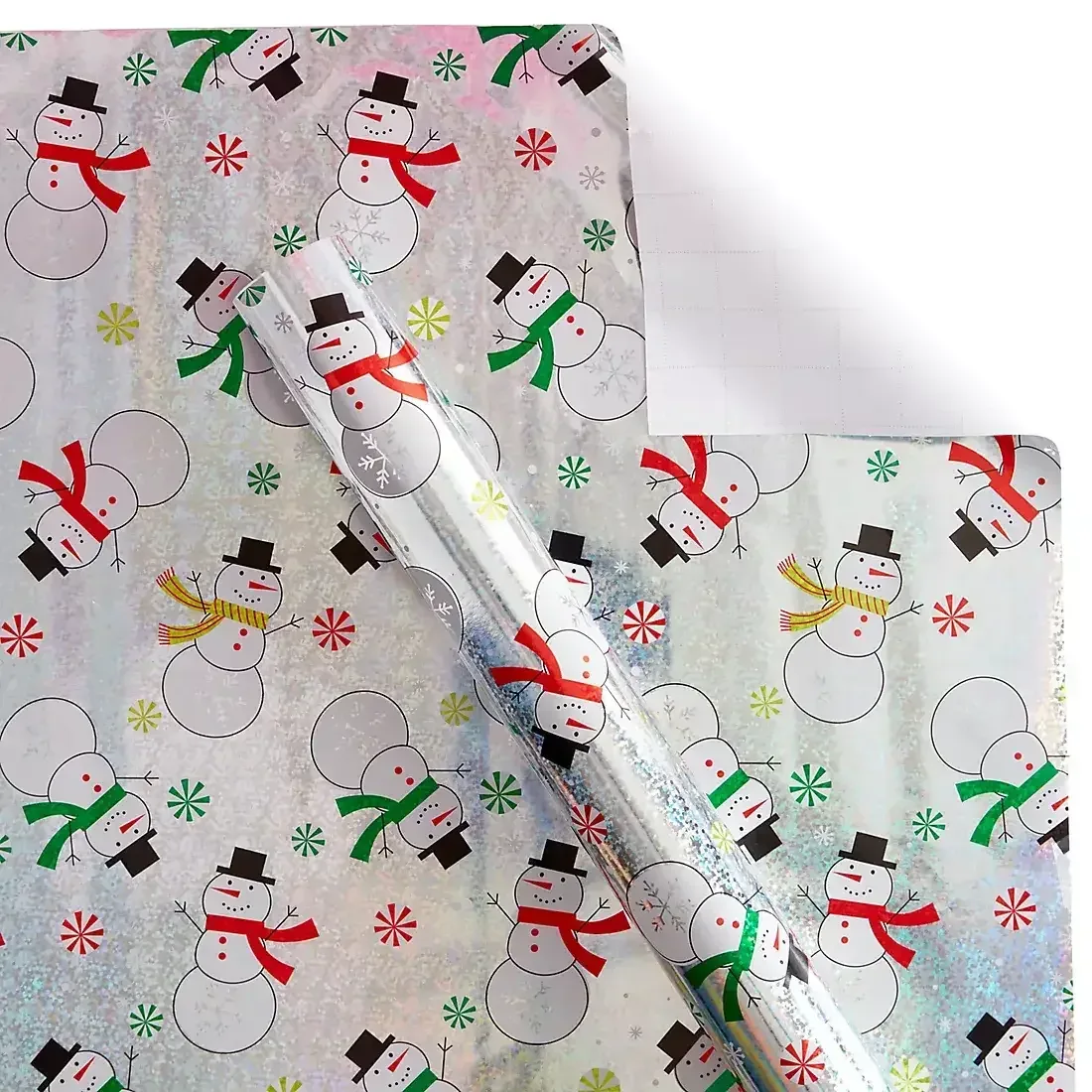 Berkley Jensen 3 Roll 150 sq. ft. Wrapping Paper, Winter Fun - Image 4