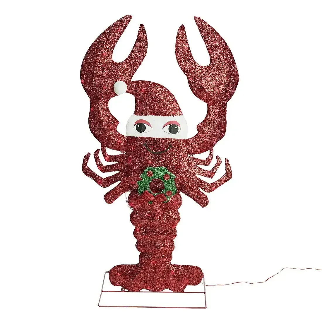 Berkley Jensen 36" Lighted Christmas Lobster - Image 2