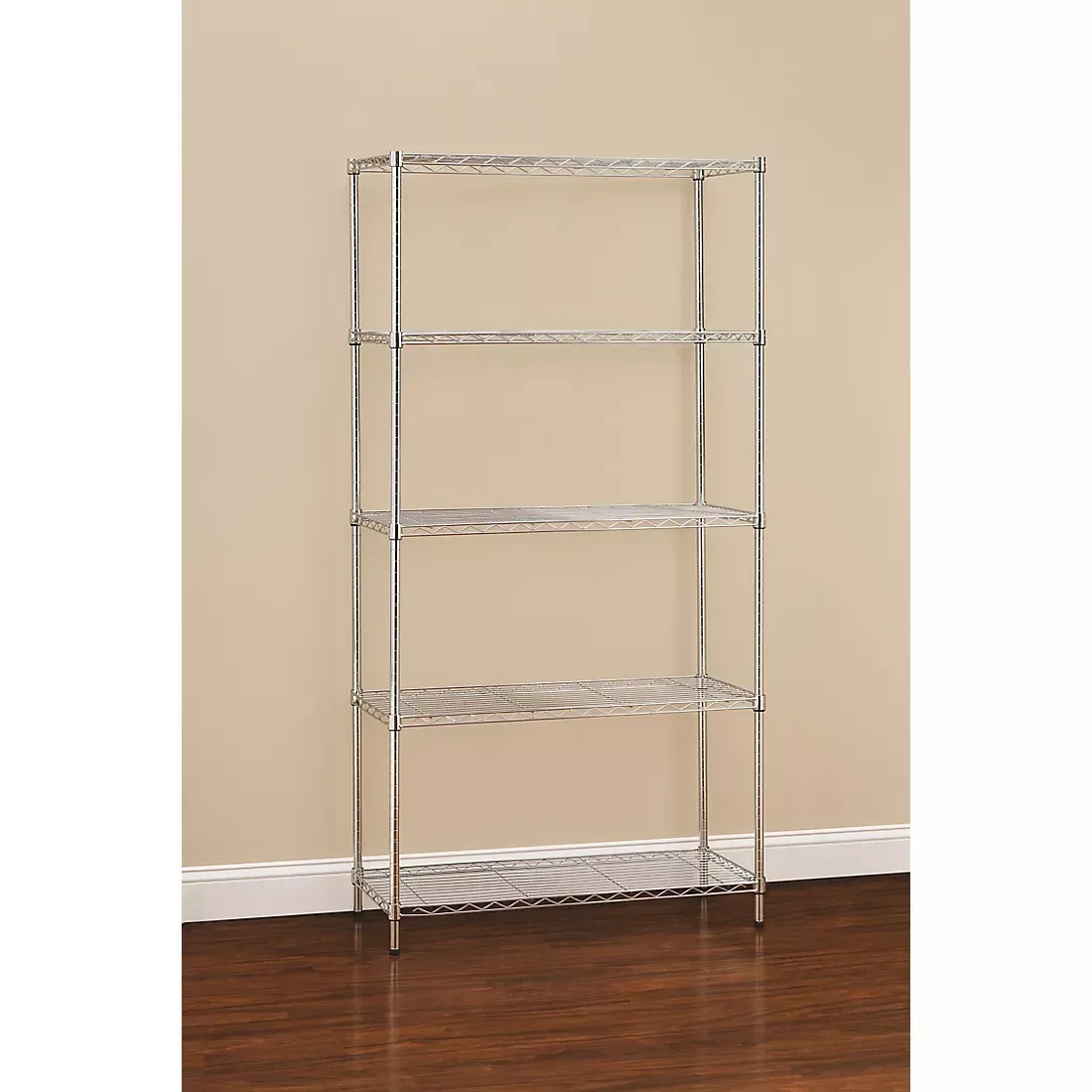 Berkley Jensen 5-Tier Chrome Rack - Image 3