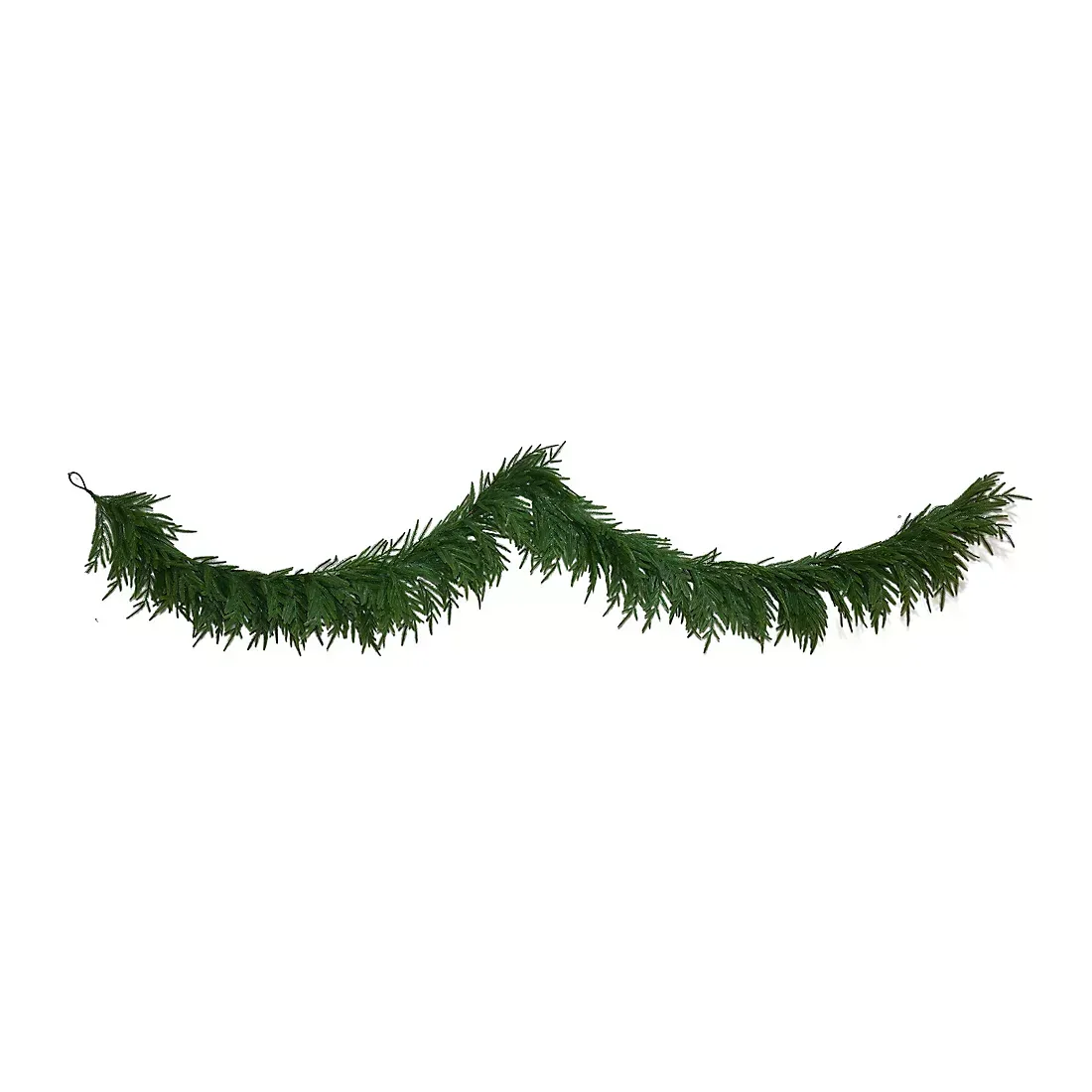 Berkley Jensen 9' Feel Real Greenery Garland - Image 2