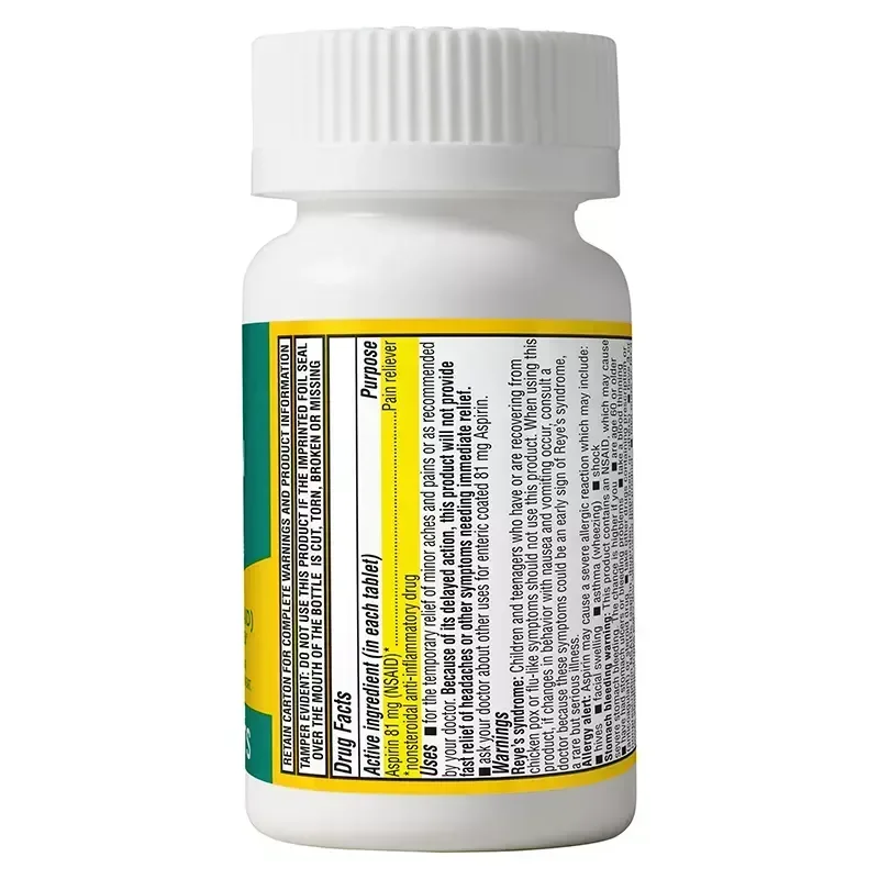 Berkley Jensen Aspirin 81mg Low-Dose Tablets, 730 ct. - Image 6
