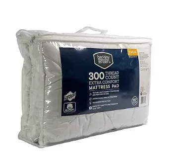 Berkley Jensen Extra Comfort Waterproof Twin-Size Mattress Pad - Image 3