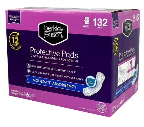 Berkley Jensen Moderate Bladder Control Pad, 132 ct. - Image 2