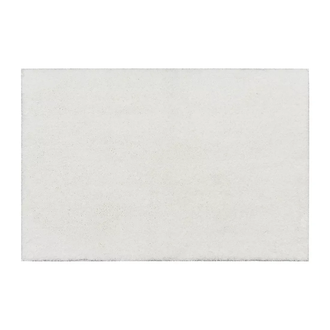 Berkley Jensen Plush Micro Polyester Bath Rug - White