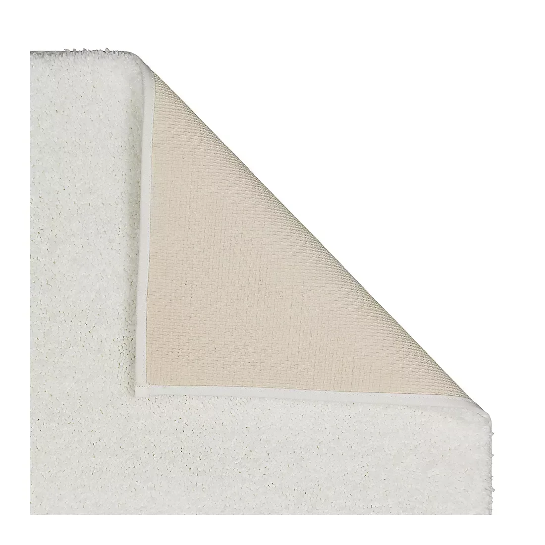 Berkley Jensen Plush Micro Polyester Bath Rug - White - Image 3