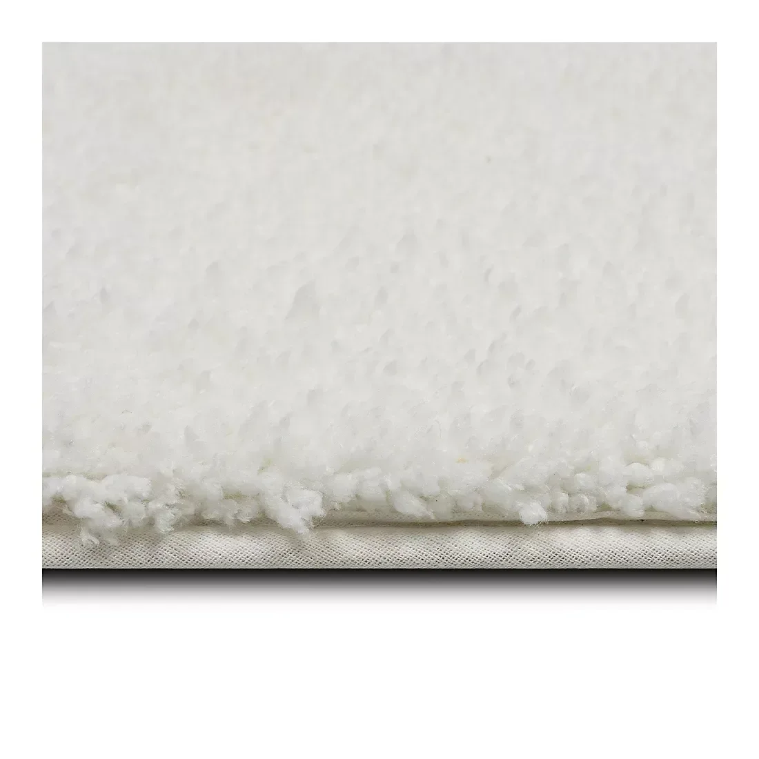 Berkley Jensen Plush Micro Polyester Bath Rug - White - Image 4