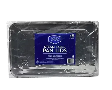 Berkley Jensen Steam Table Pan Lids, 15 ct.