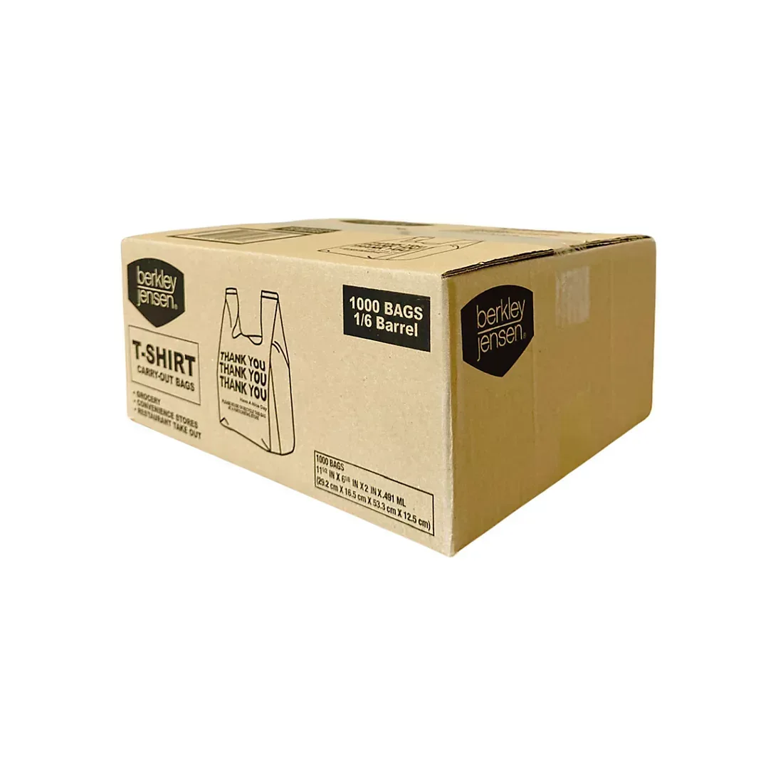 Berkley Jensen Thank You Bags, 1000 ct. - Image 2