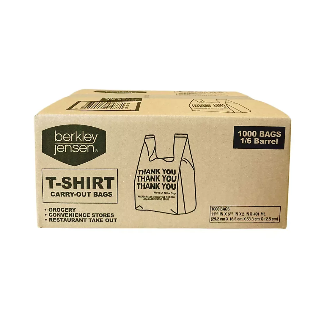 Berkley Jensen Thank You Bags, 1000 ct. - Image 3