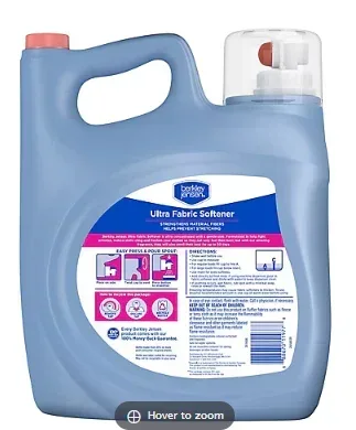 Berkley Jensen Ultra Liquid Fabric Softener, Spring Breeze, 251 Loads, 170 oz. - Image 2