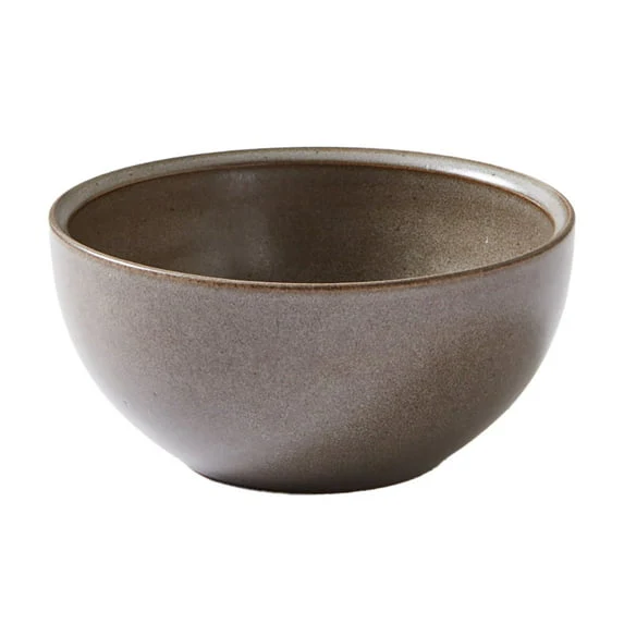 Better Homes and Gardens Banks Brown 12-Piece Stoneware Plates & Bowls Dinnerware Set - Image 4