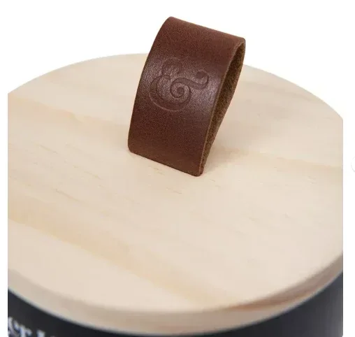 Better Homes & Gardens 13oz Salted Coconut & Mahogany Scented Wooden Wick Jar Candle - Image 3