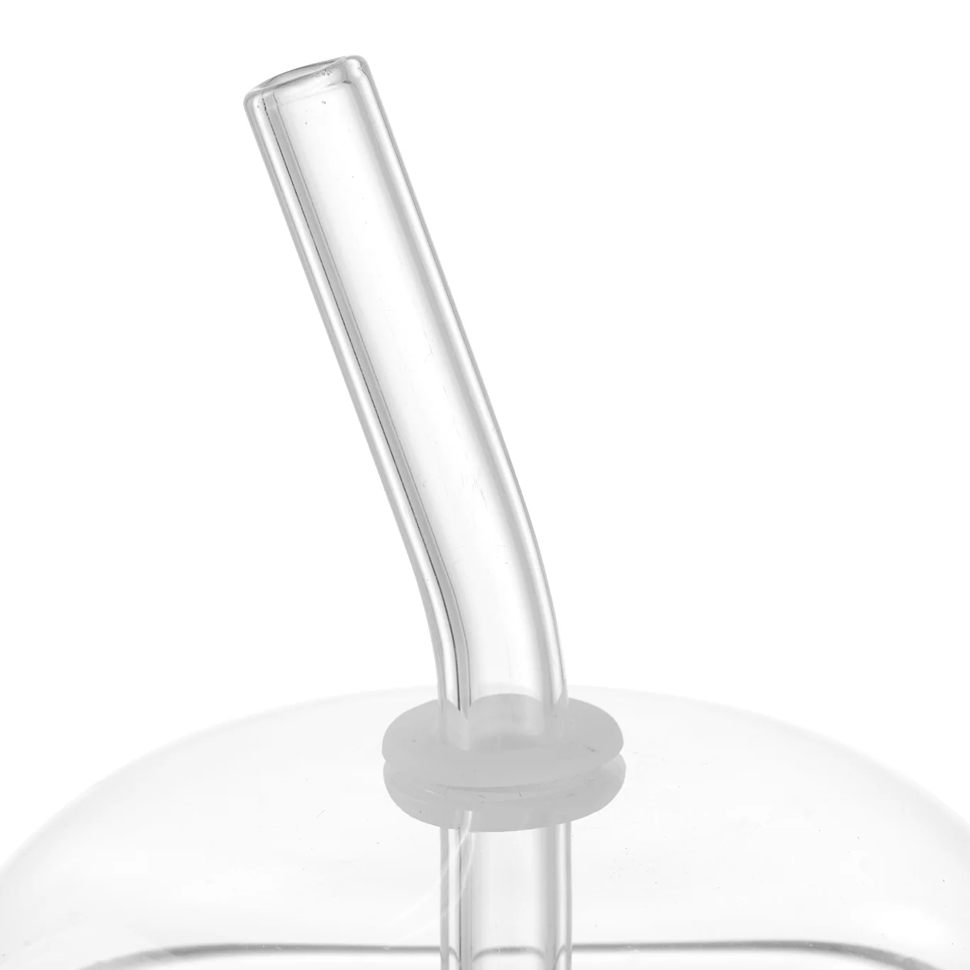 Better Homes & Gardens 16 oz Dome Lid Glass Tumbler, Clear - Image 2
